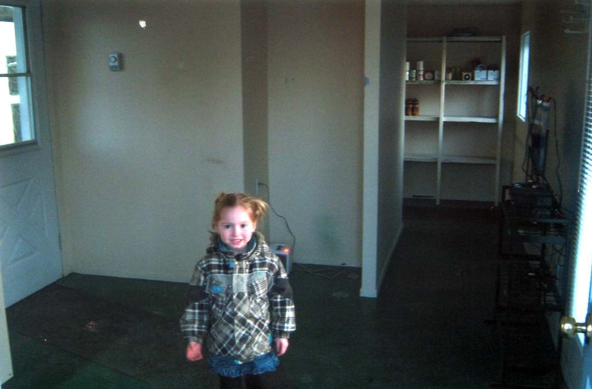 Garage rétro antique