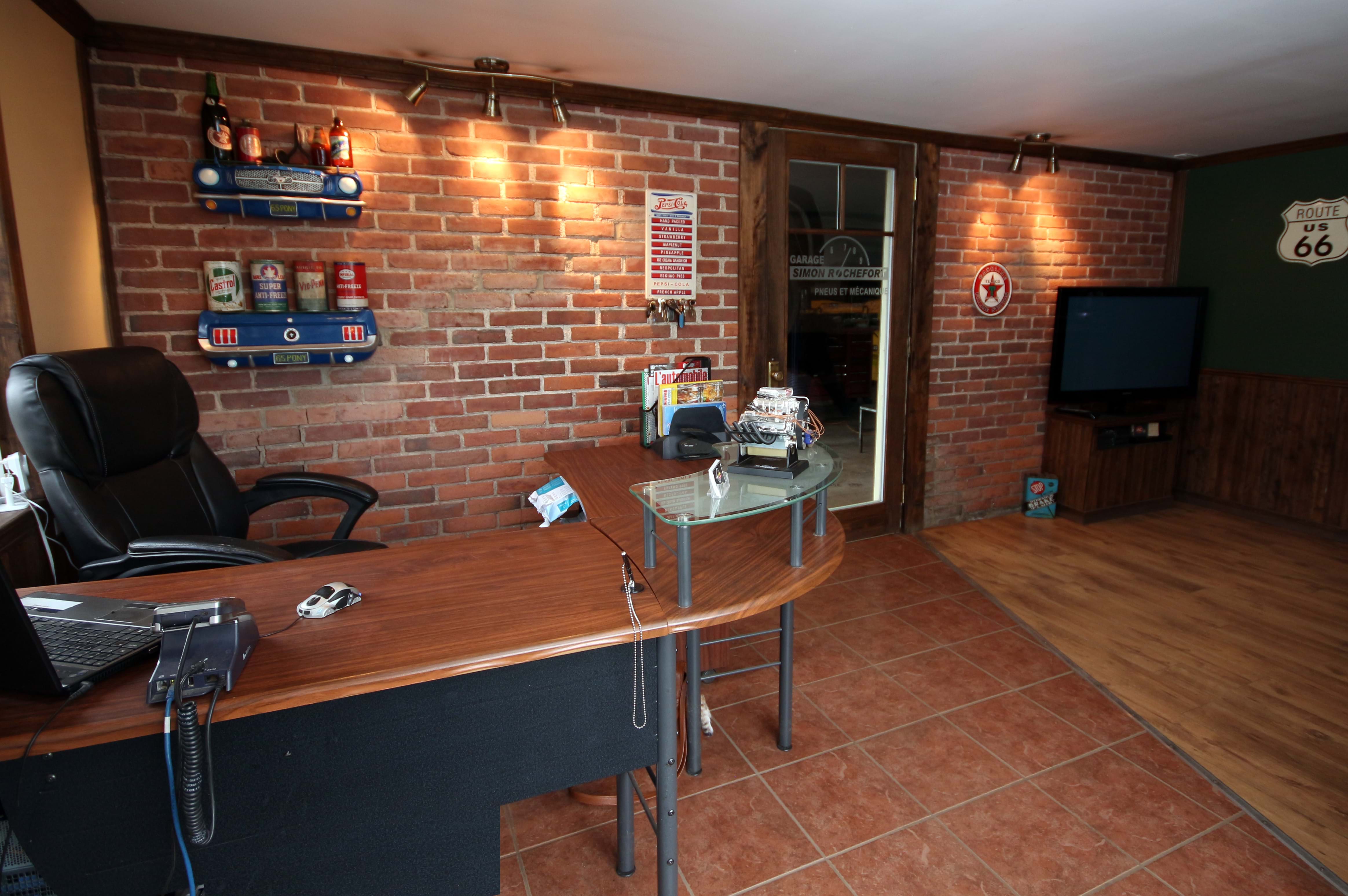 Garage rétro antique