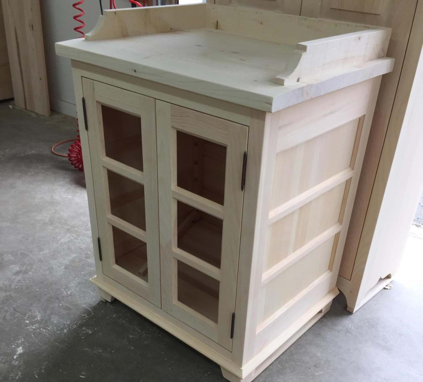 Cabinet bleu antique