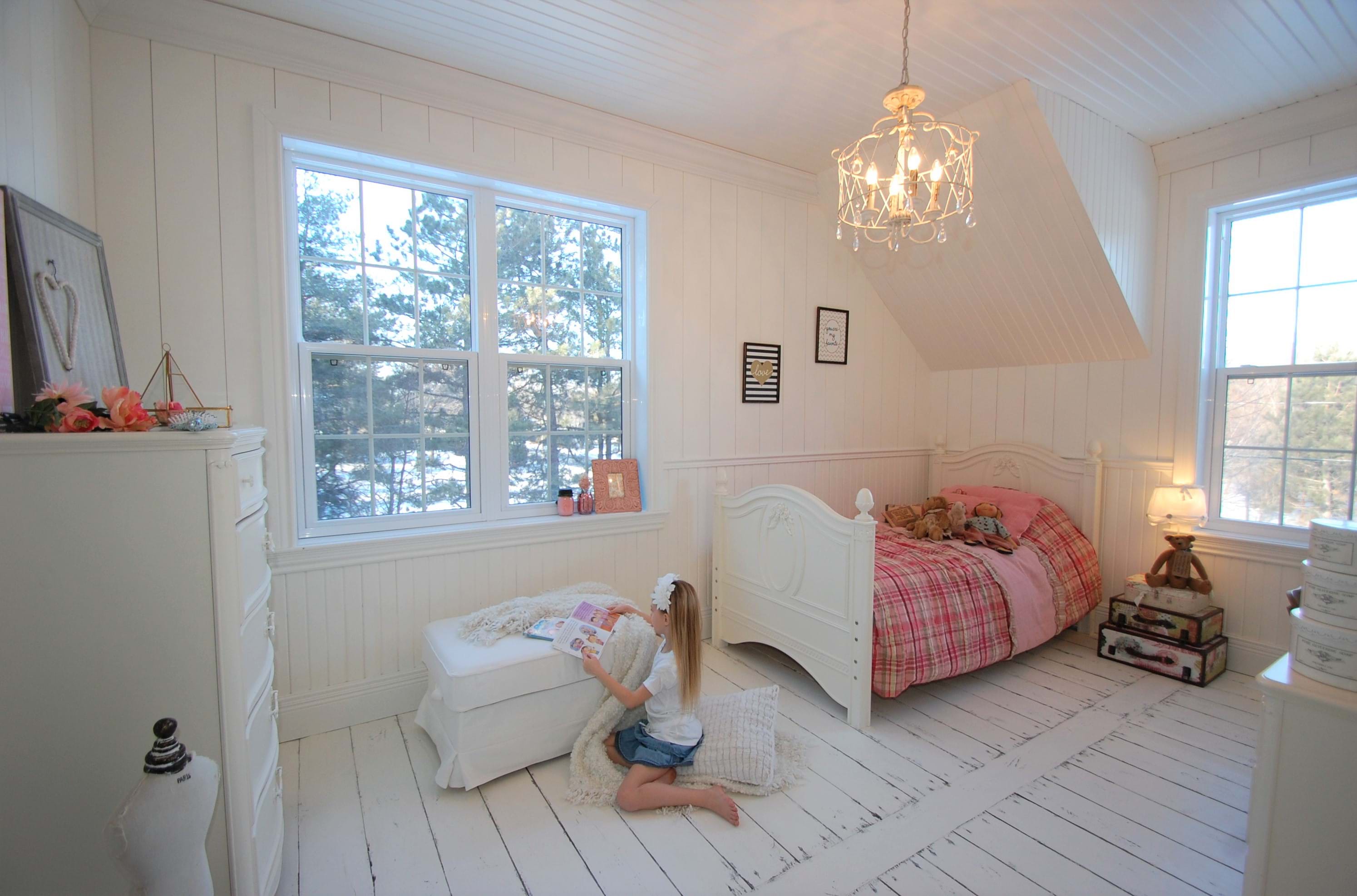 Chambre de jeune fille en Shabby Chic
