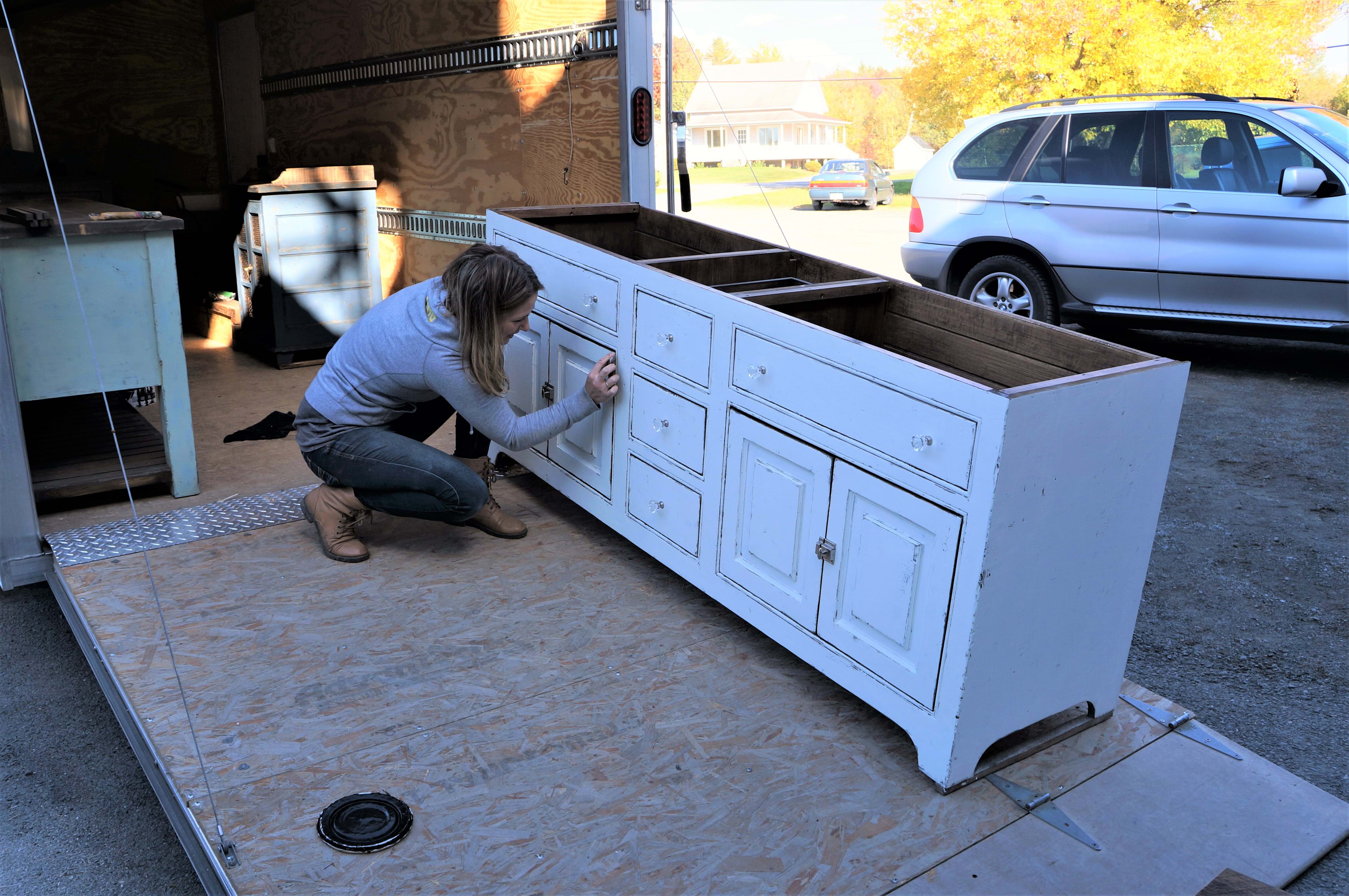 Salle de bain chic farmhouse