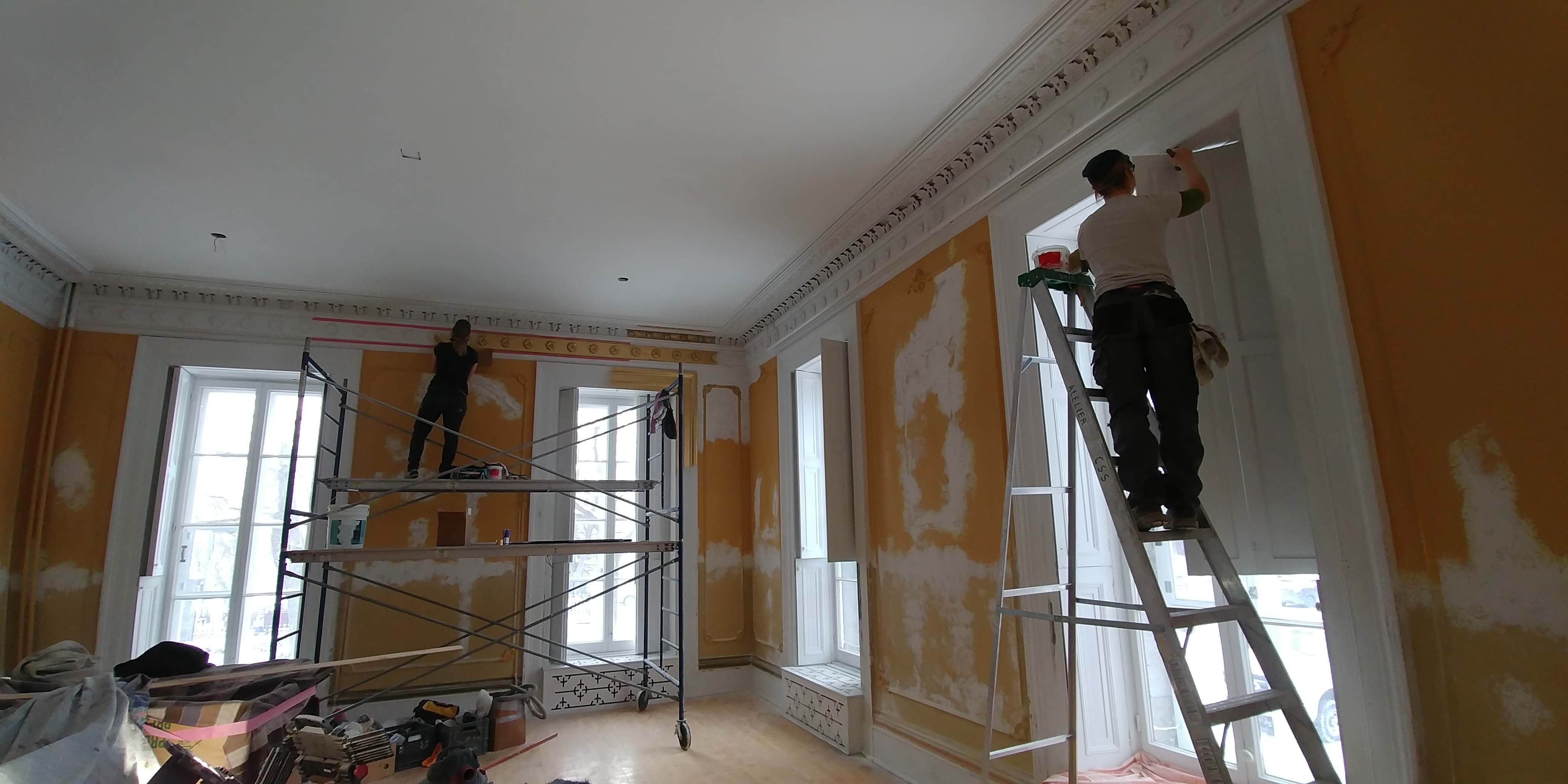 Salle de musée dans le Vieux Terrebonne