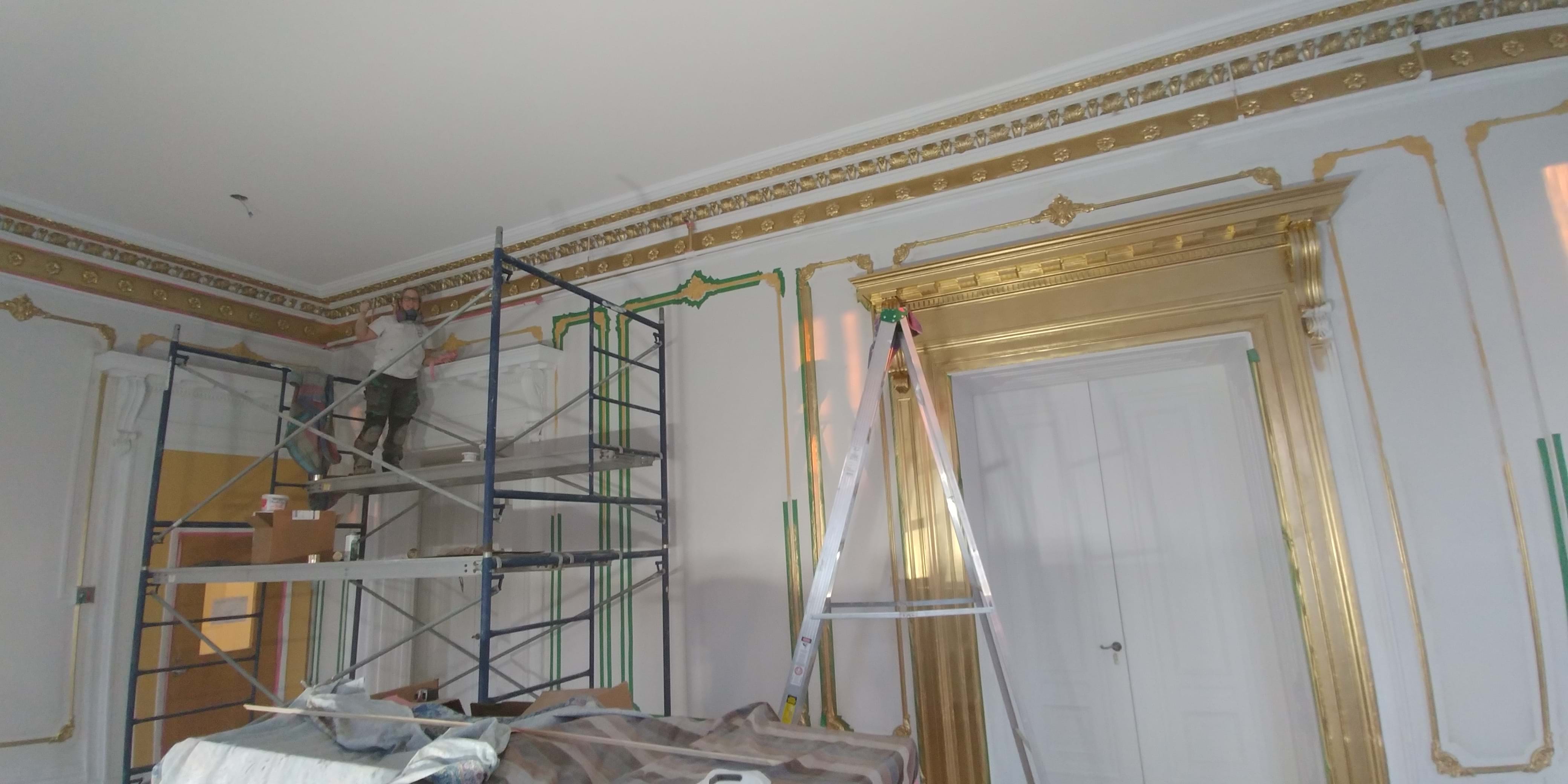 Salle de musée dans le Vieux Terrebonne