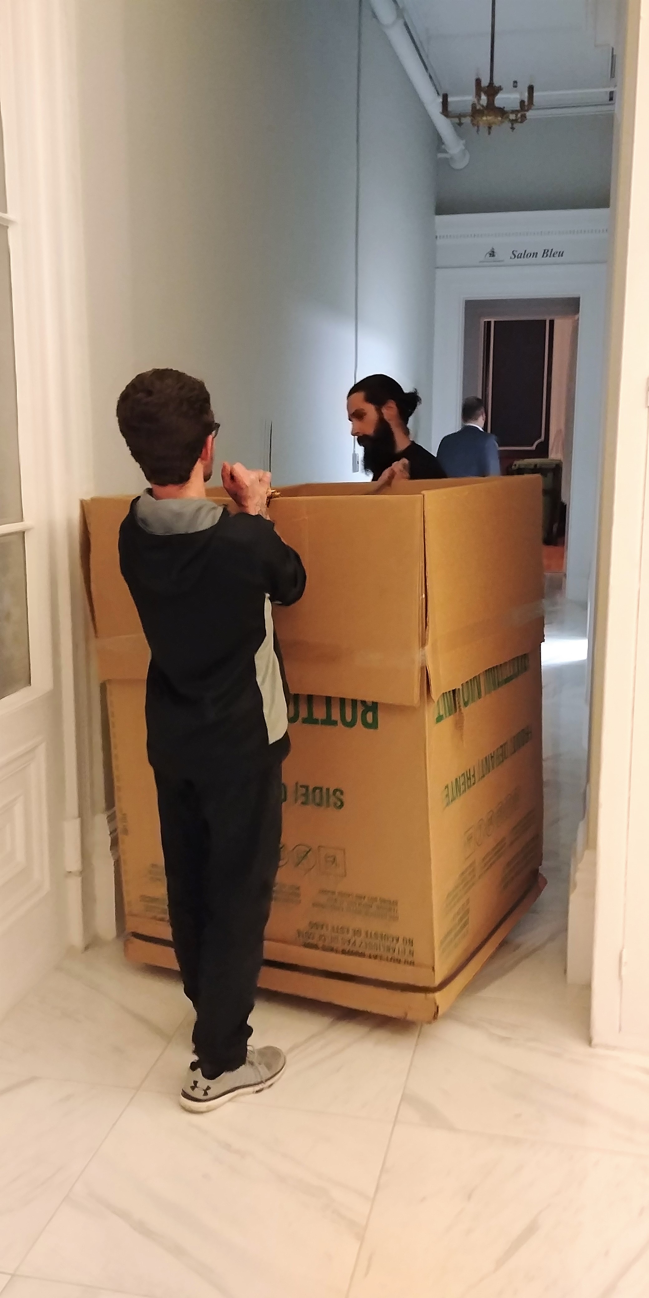Salle de musée dans le Vieux Terrebonne