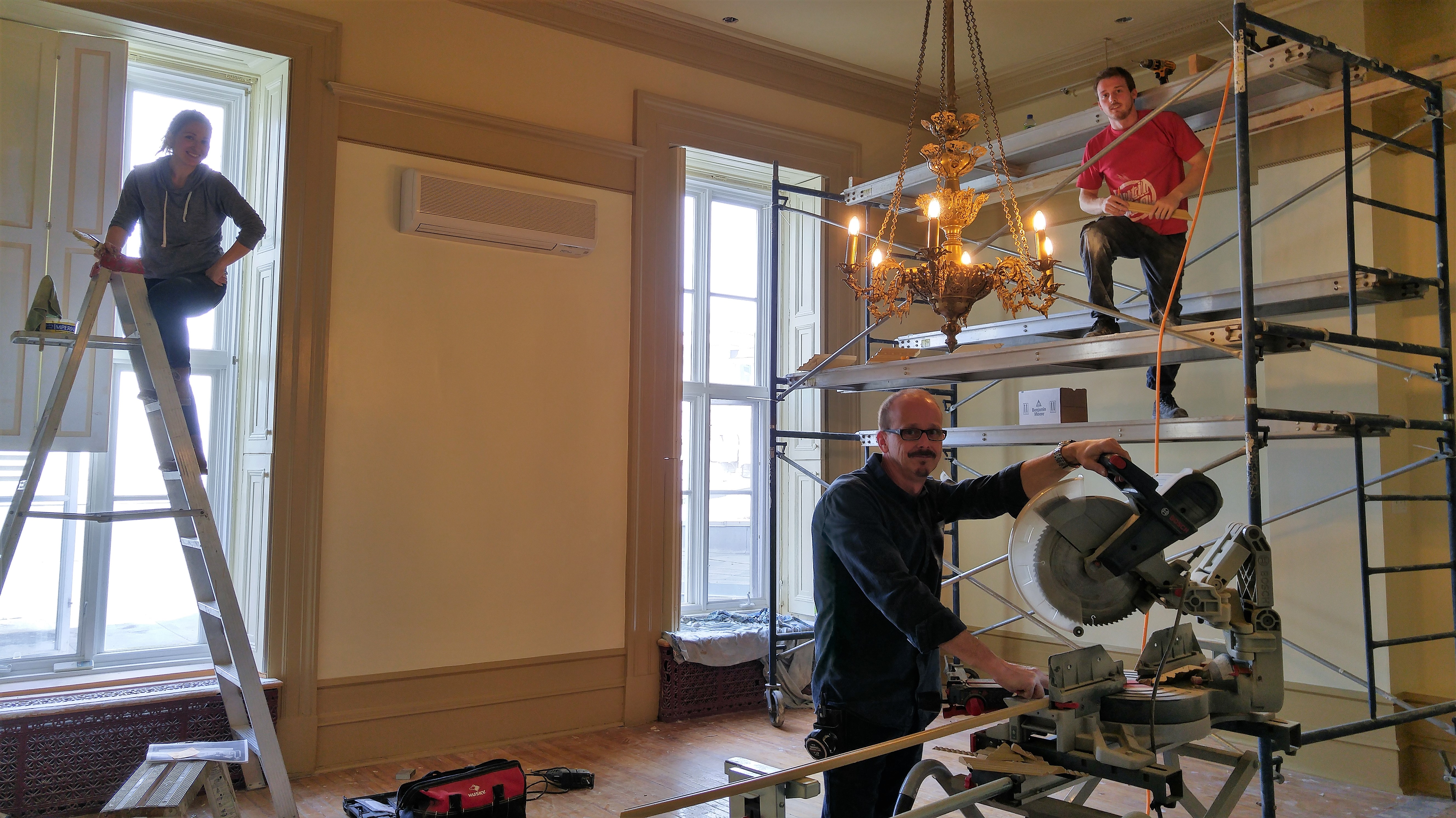 Salle des archives et musée