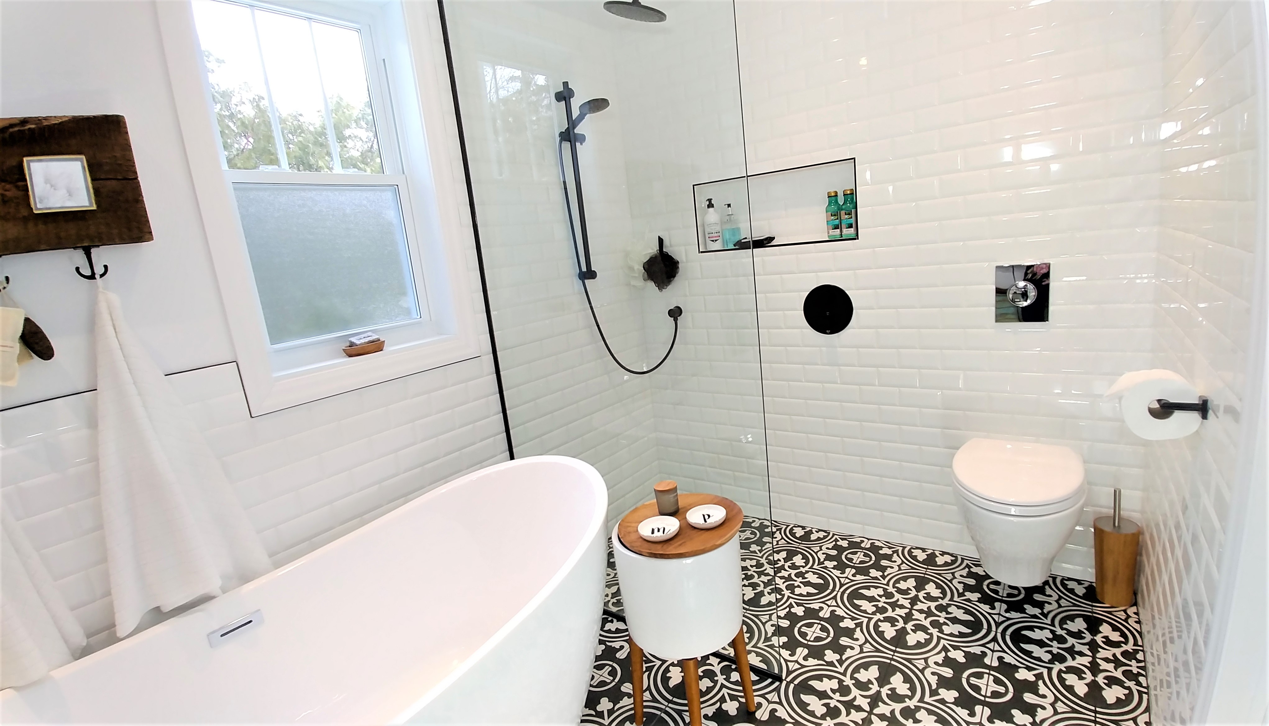 Rénovation de petite salle de bain complète