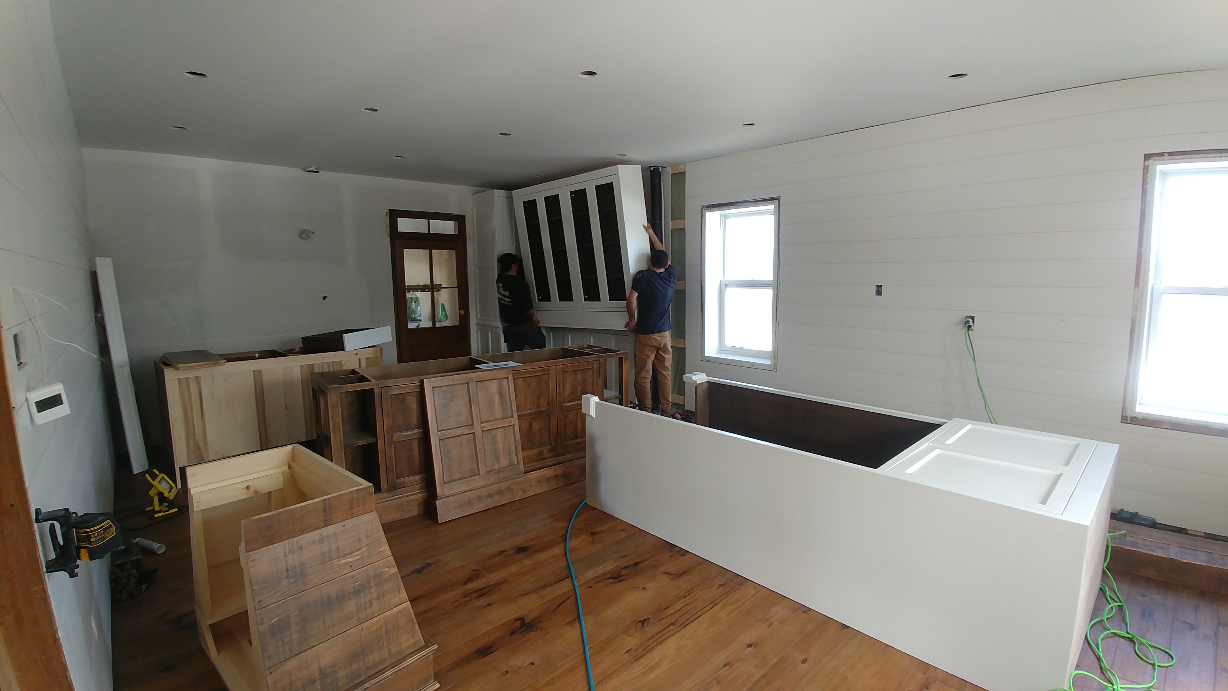 Cuisine style farmhouse à Mille-Isles