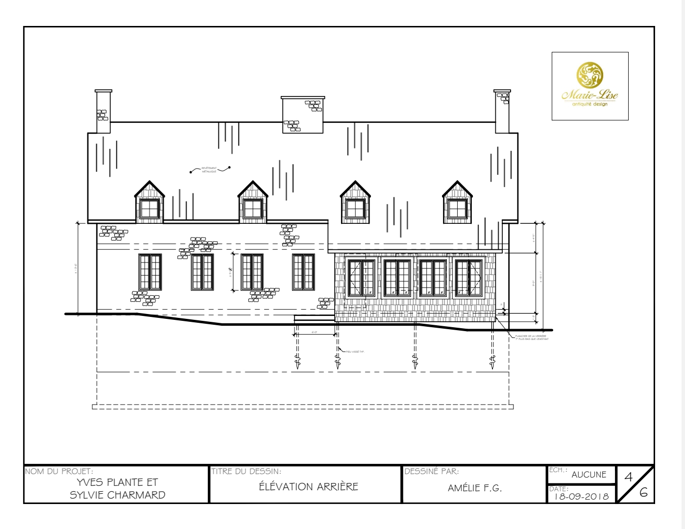 Rénovation majeure de la maison Roland L'Étourneau