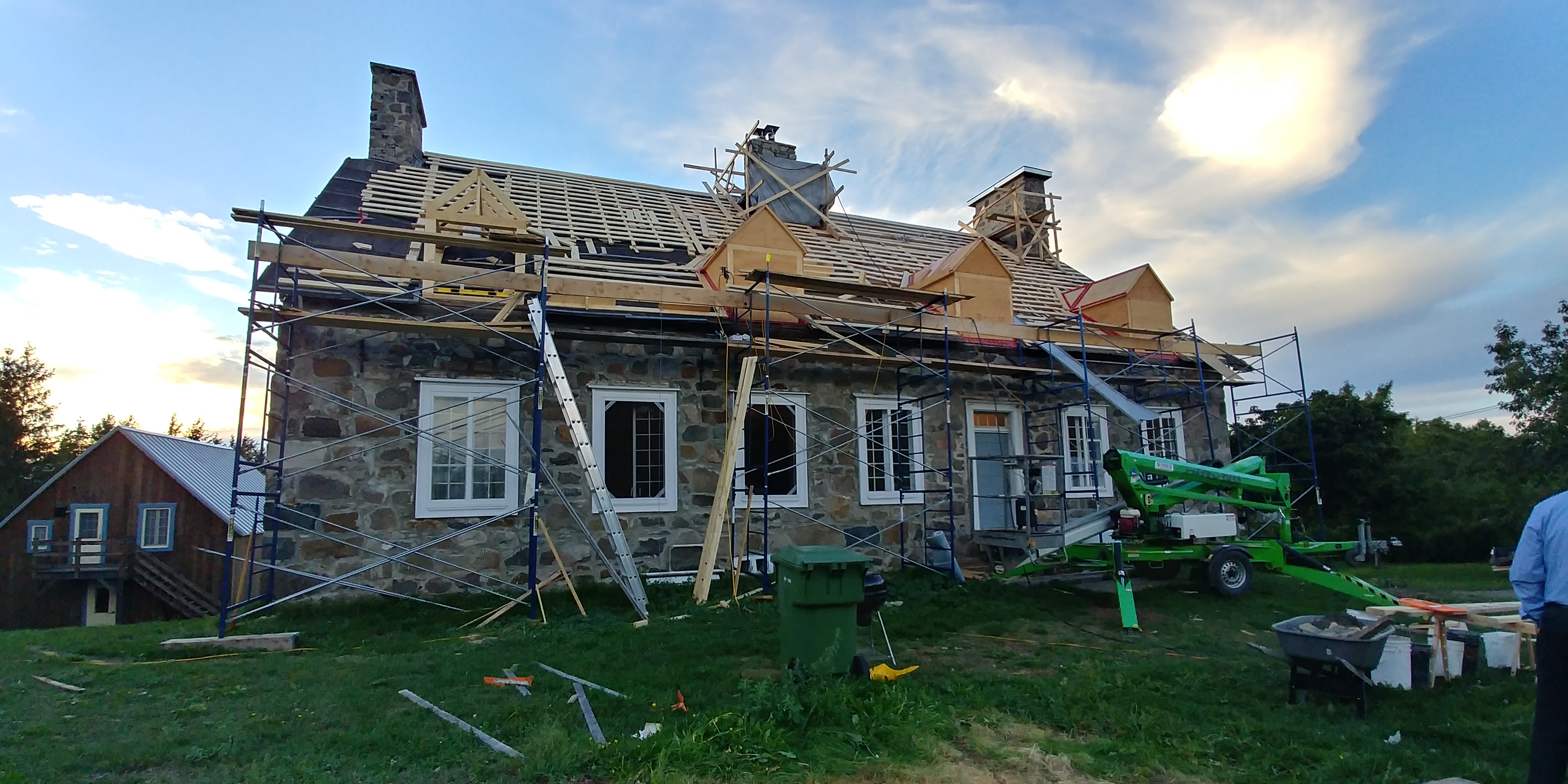 Rénovation majeure de la maison Roland L'Étourneau