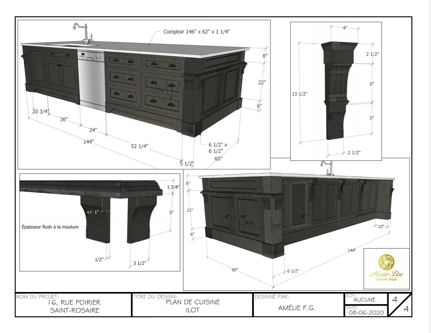 Rénovations style classique-rustique