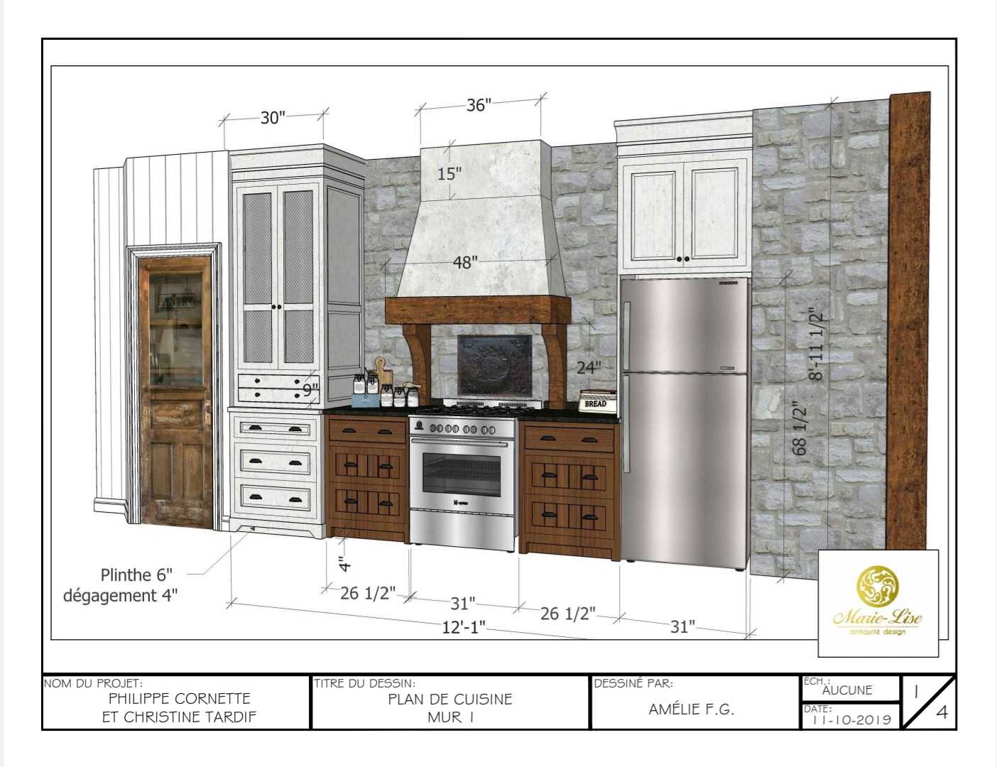 Construction style ranch-rustic dans les Laurentides
