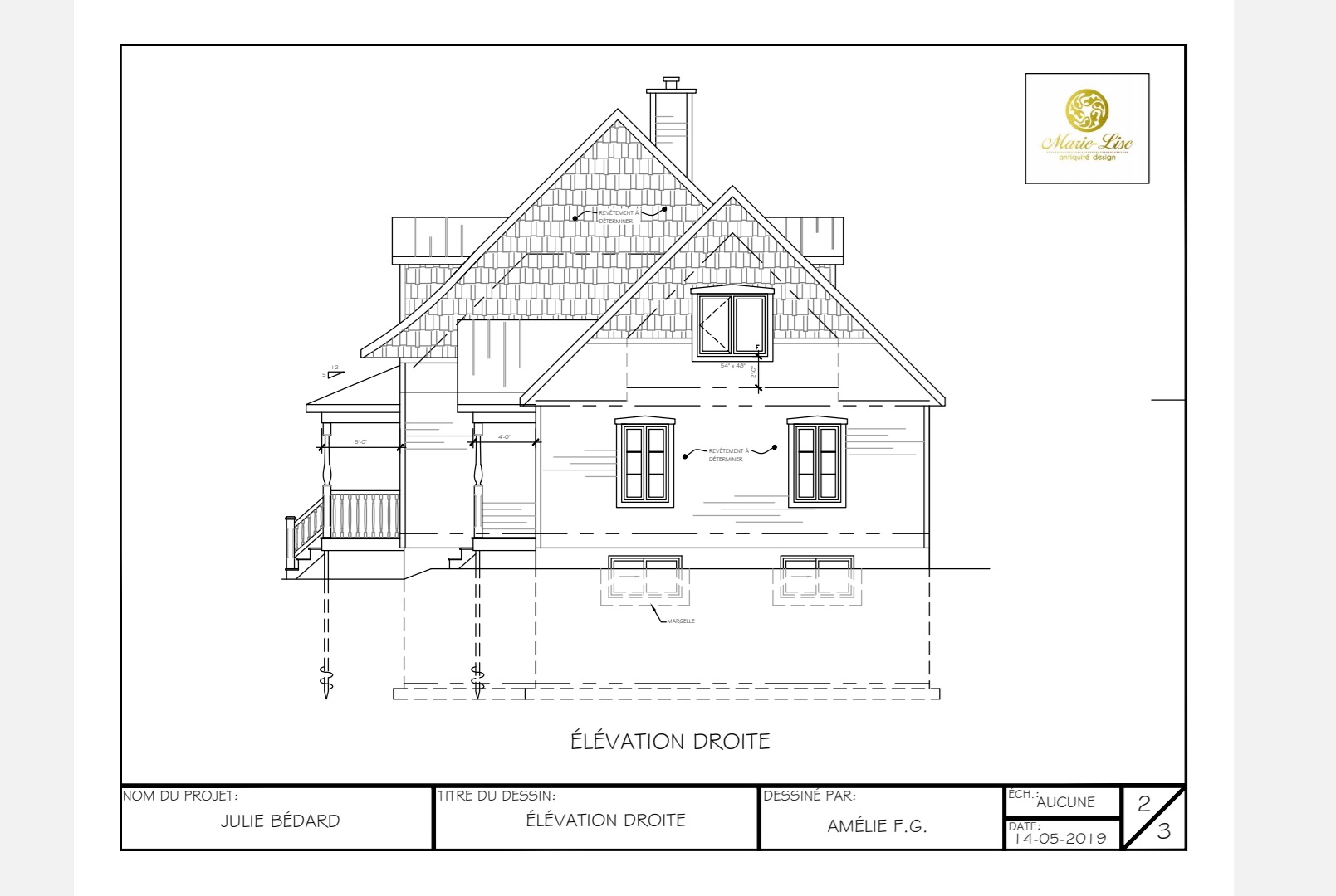 Plans contracteur pour une maison pièce sur pièce