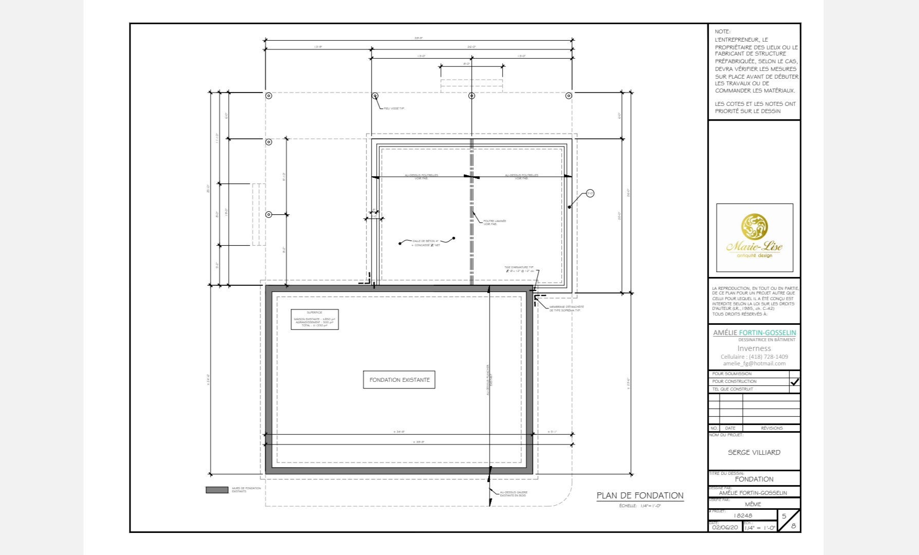 Ancestrale en pièce sur pièce à Sorel
