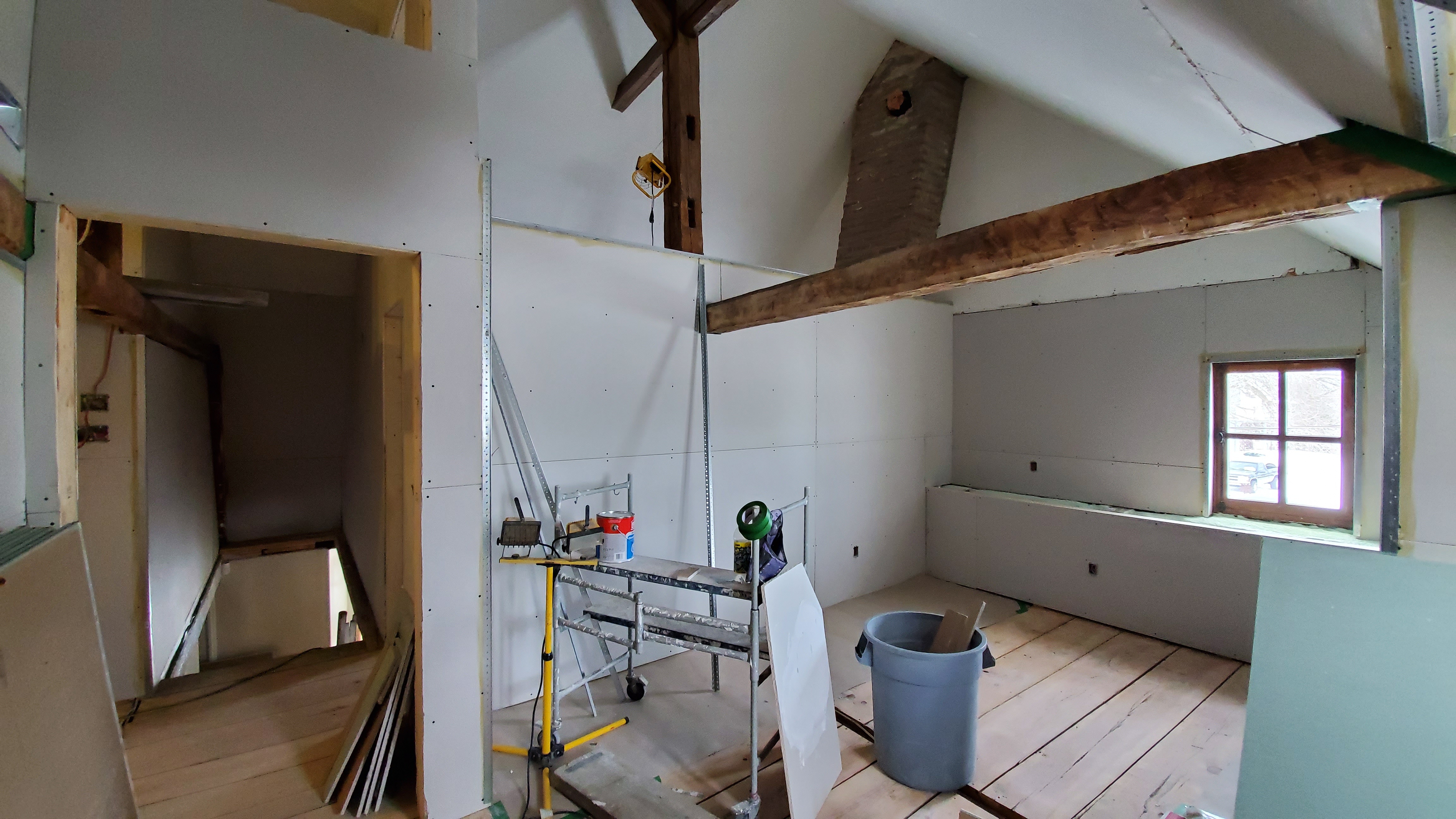 Réaménagement d'un deuxième étage