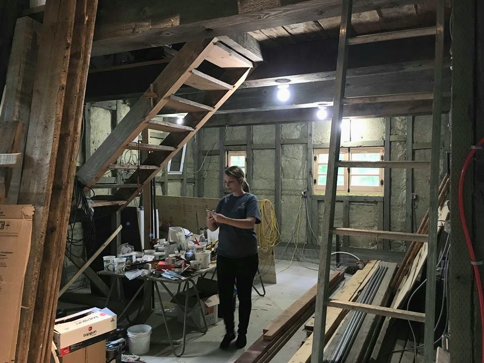 Restauration d'une charpente ancienne