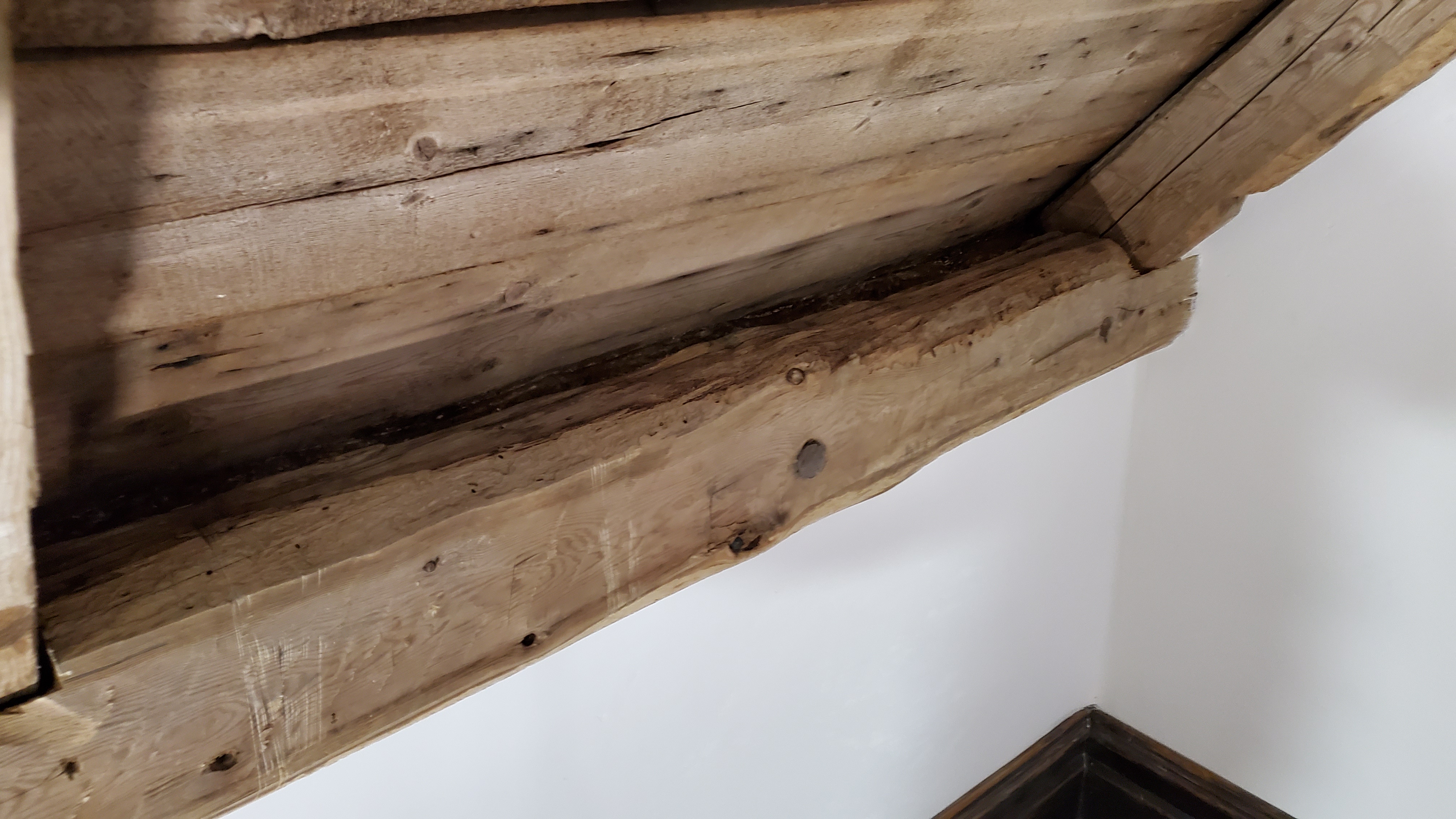 Restauration d'une charpente ancienne