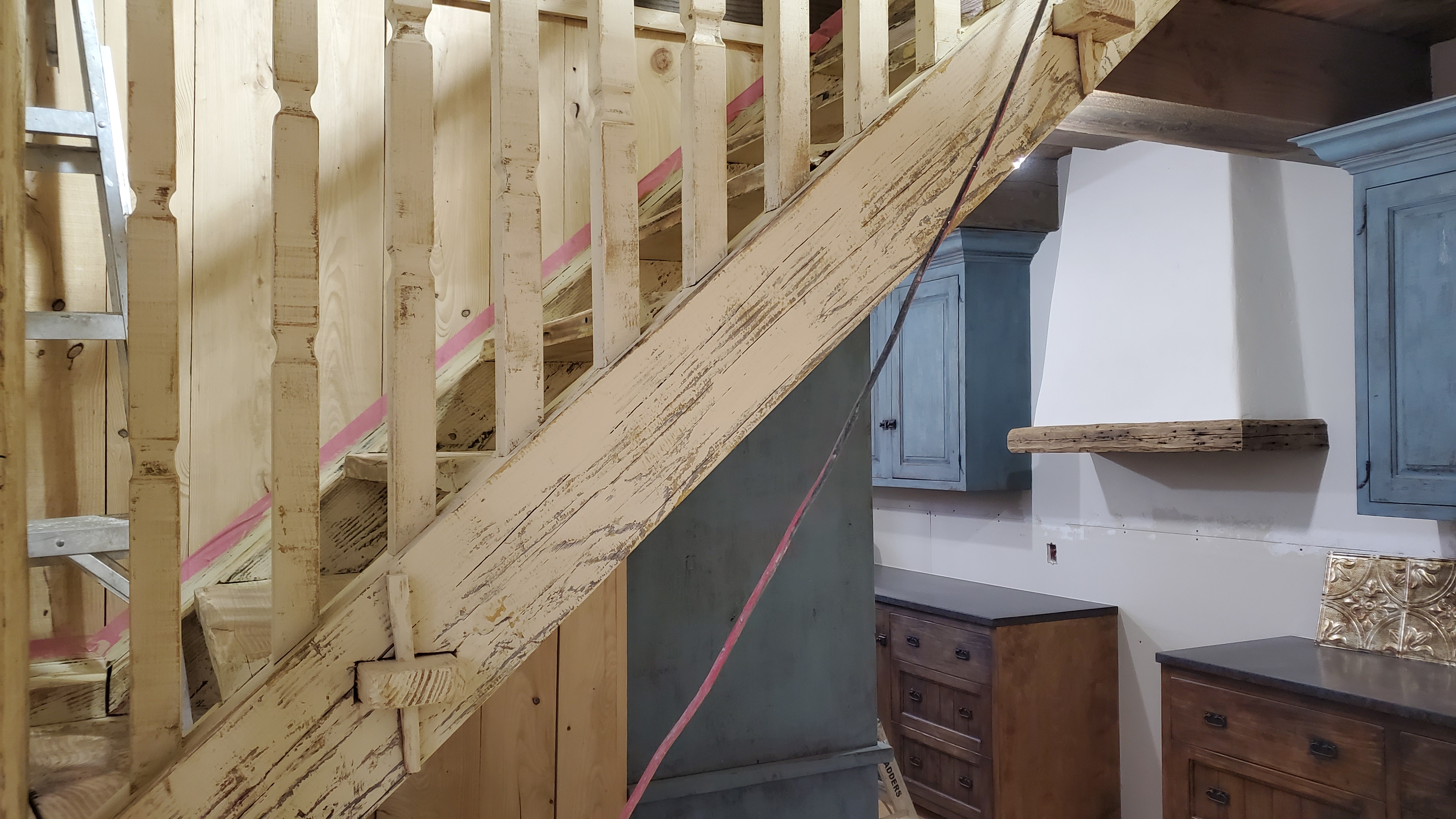 Escalier de cabane à sucre