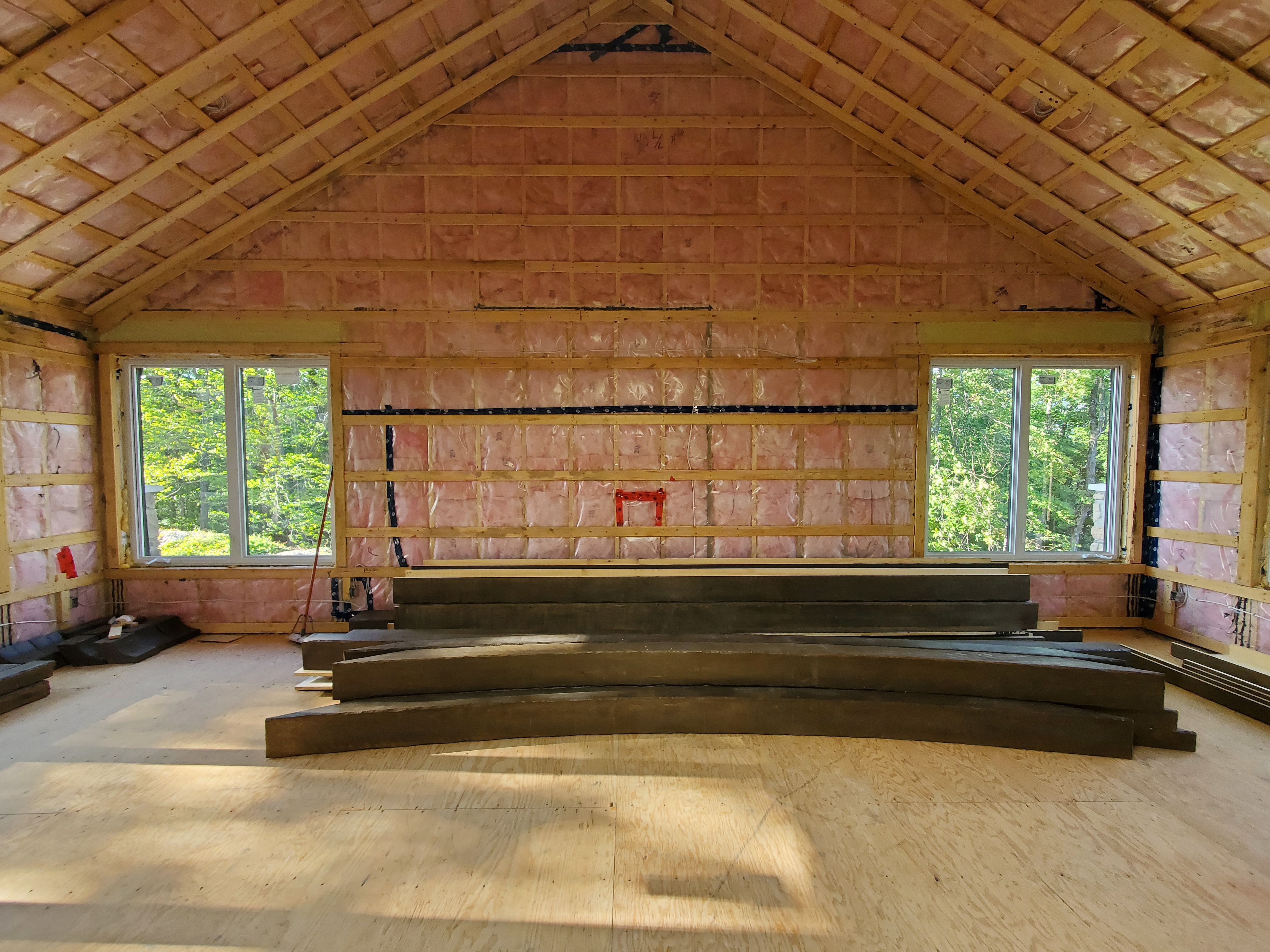 Chambre des maîtres avec cathédrale