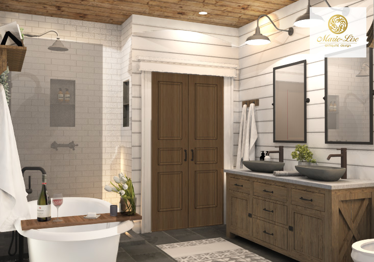 Salle de bain des maîtres