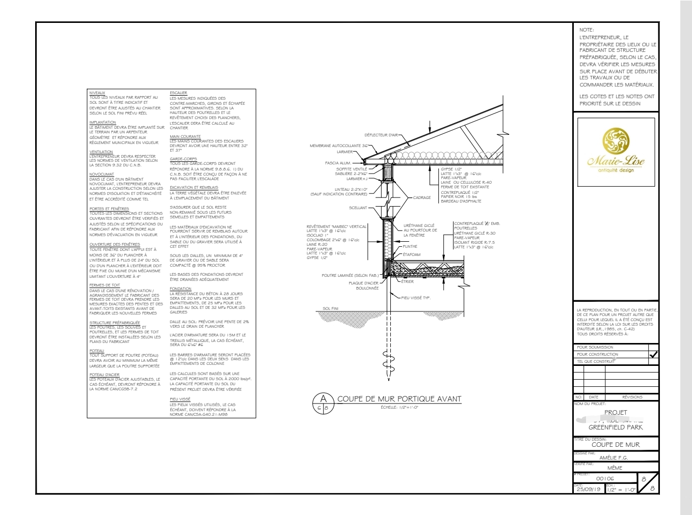 Rénovations d'une ancestrale en 2 phases à Greenfield Park