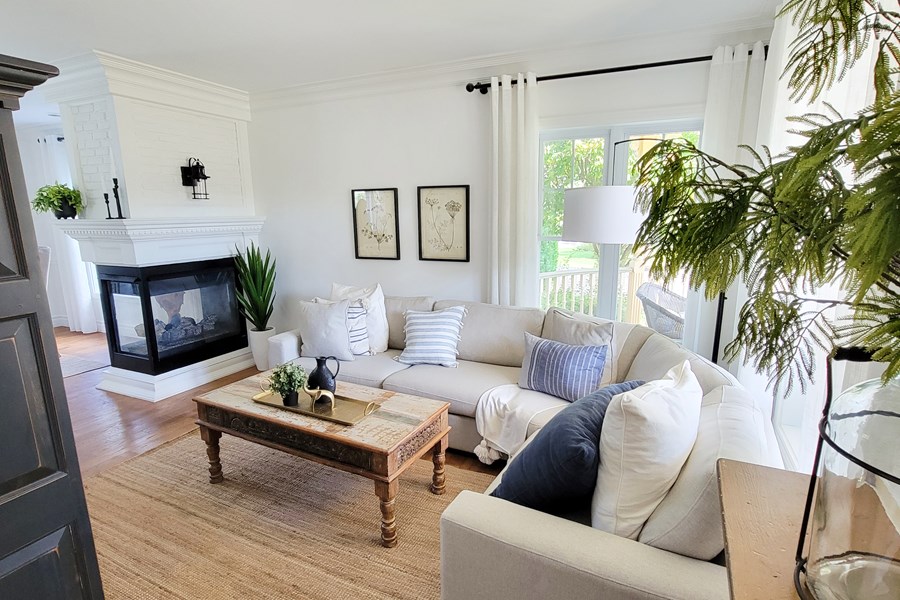AVANT/APRÈS relooking intérieur complet | Antiquité Design