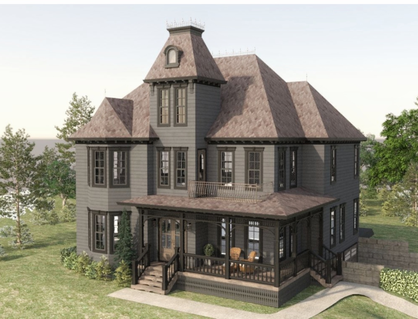 Maison de prestige d'inspiration victorienne