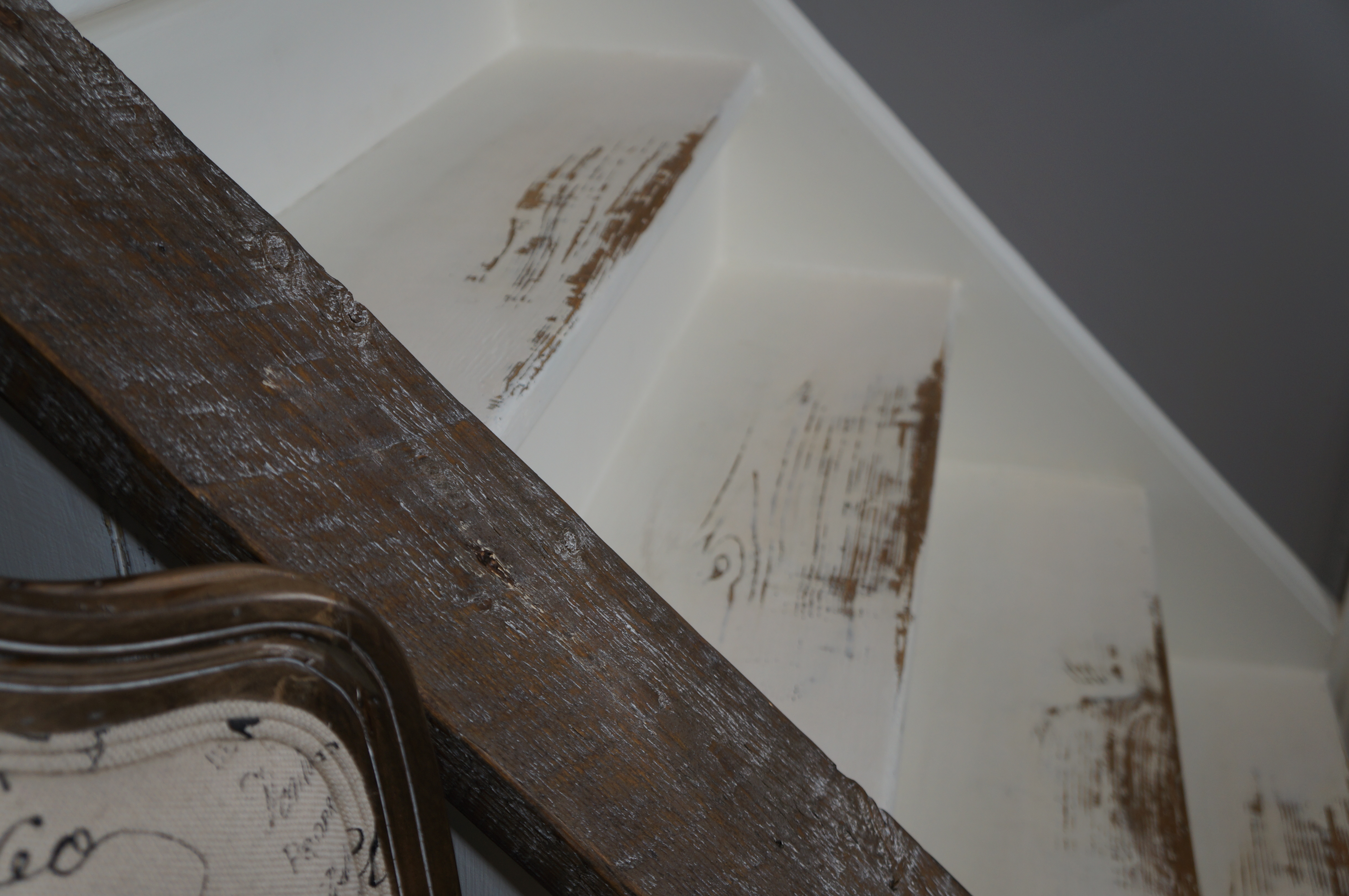 Bureau de travail '' Shabby Chic''