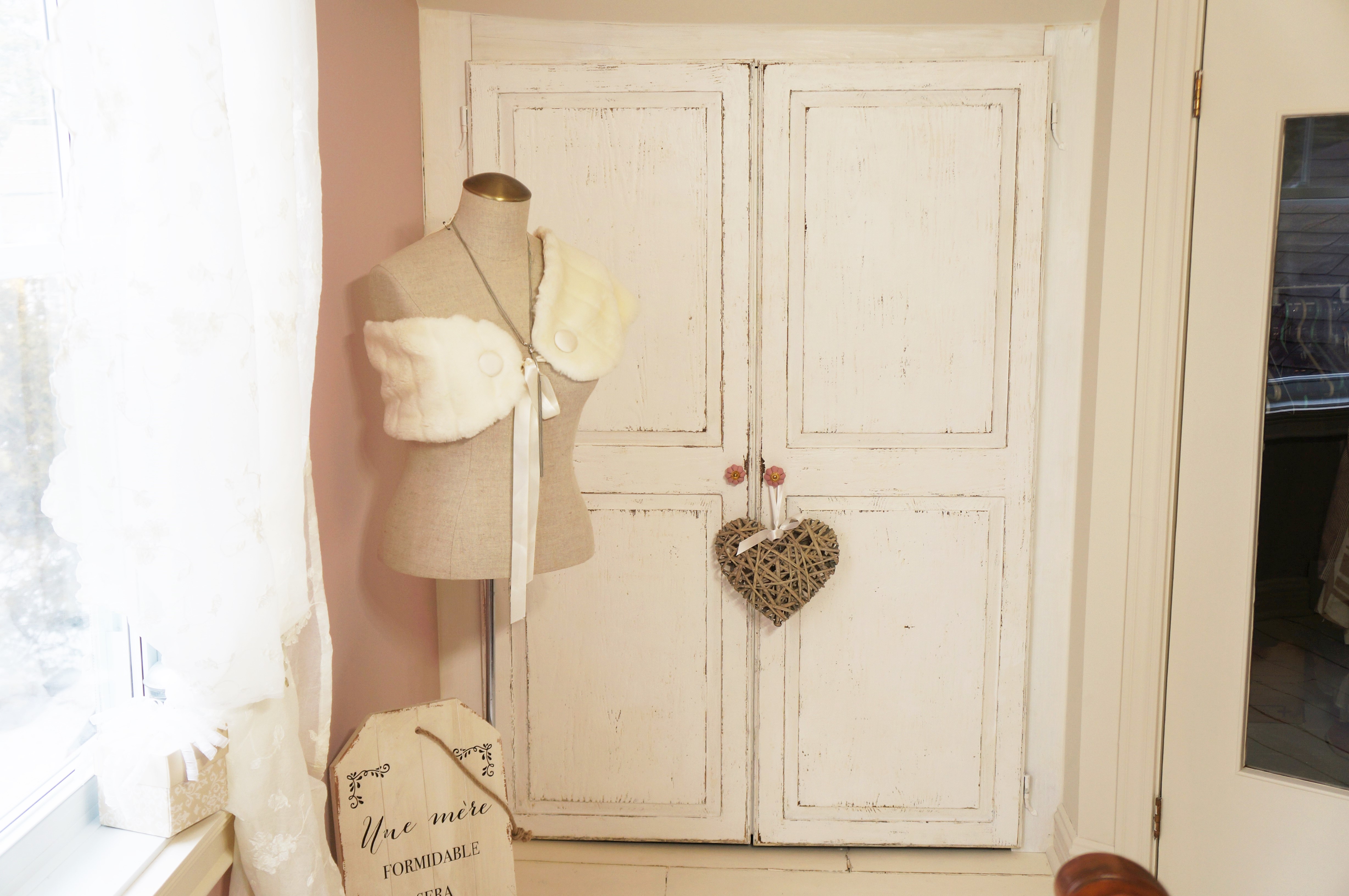 Bureau de travail '' Shabby Chic''