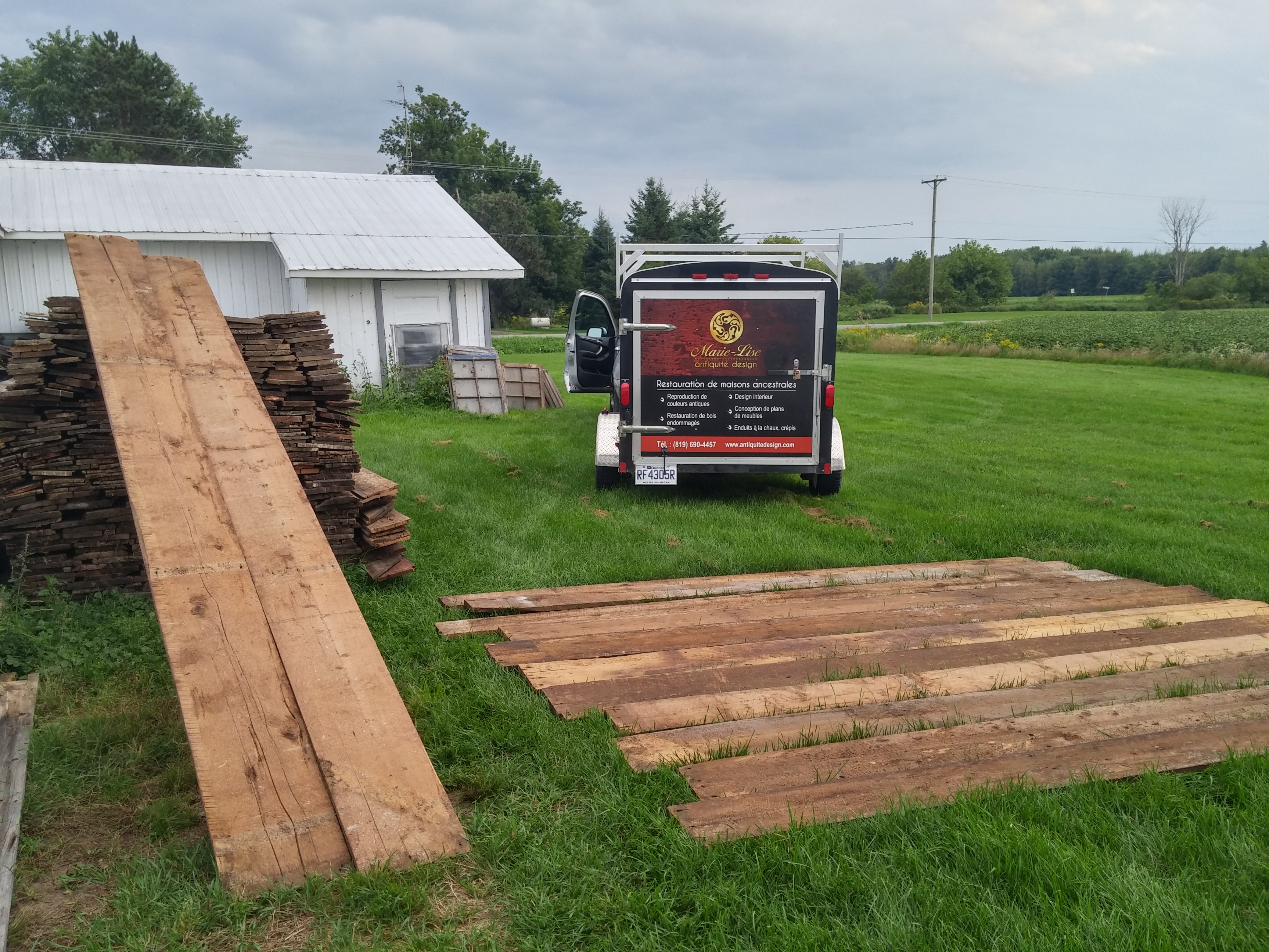 Ancestrale anglaise dans le Vieux Trois-Rivières