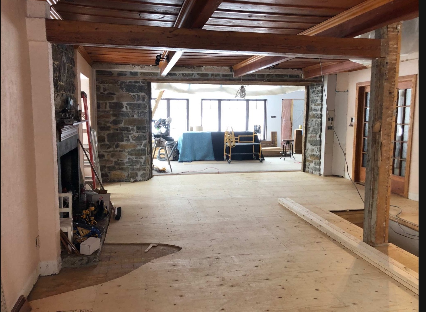 Ancestrale en pierre  de 1749