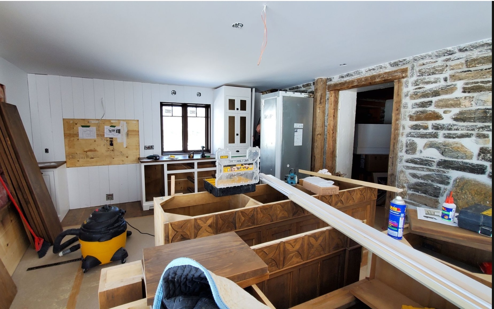 Ancestrale en pierre  de 1749