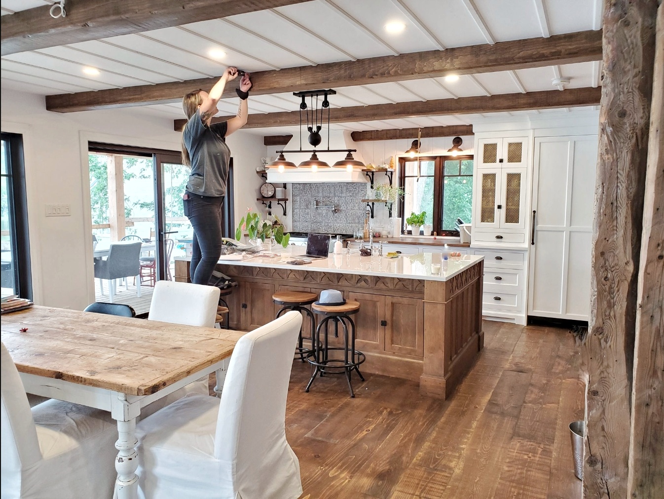 Ancestrale en pierre  de 1749