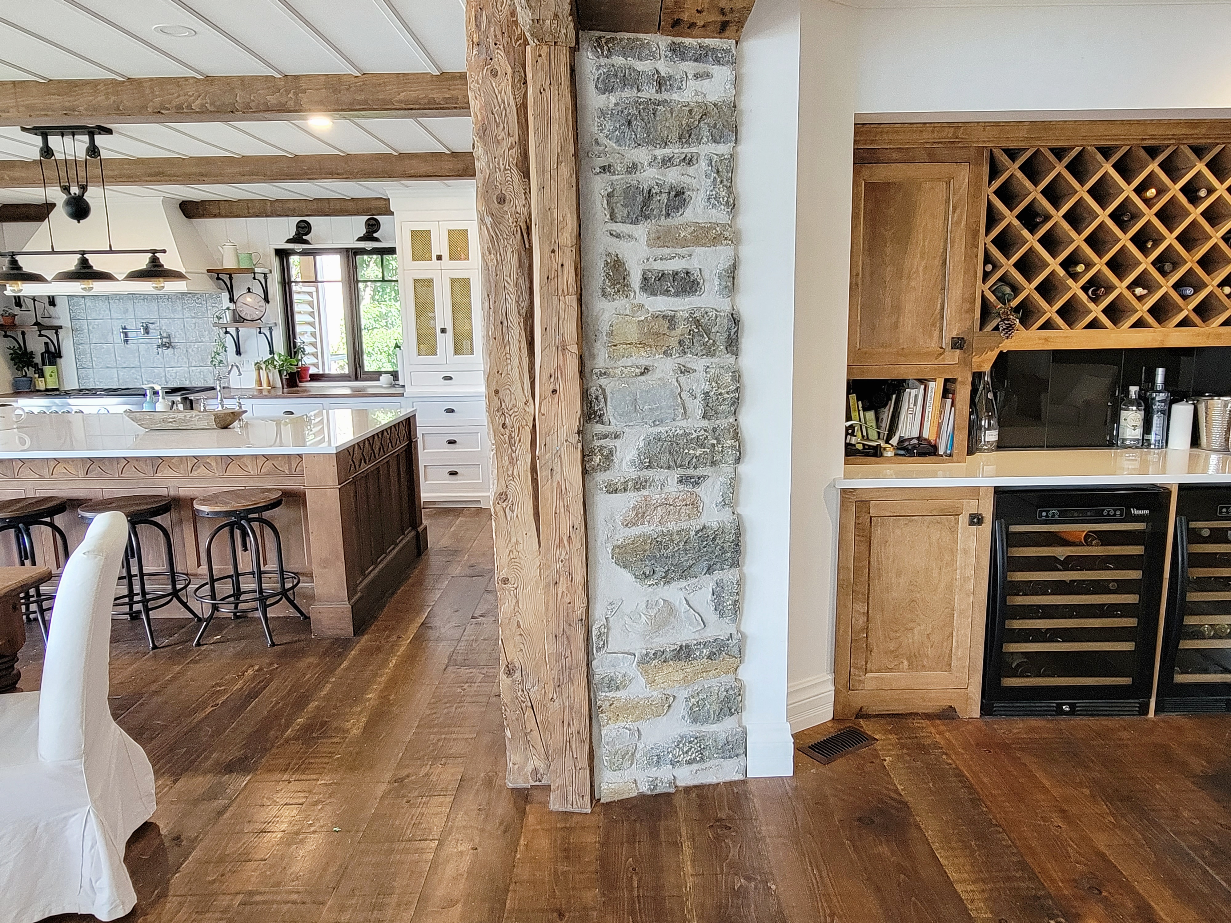 Ancestrale en pierre  de 1749