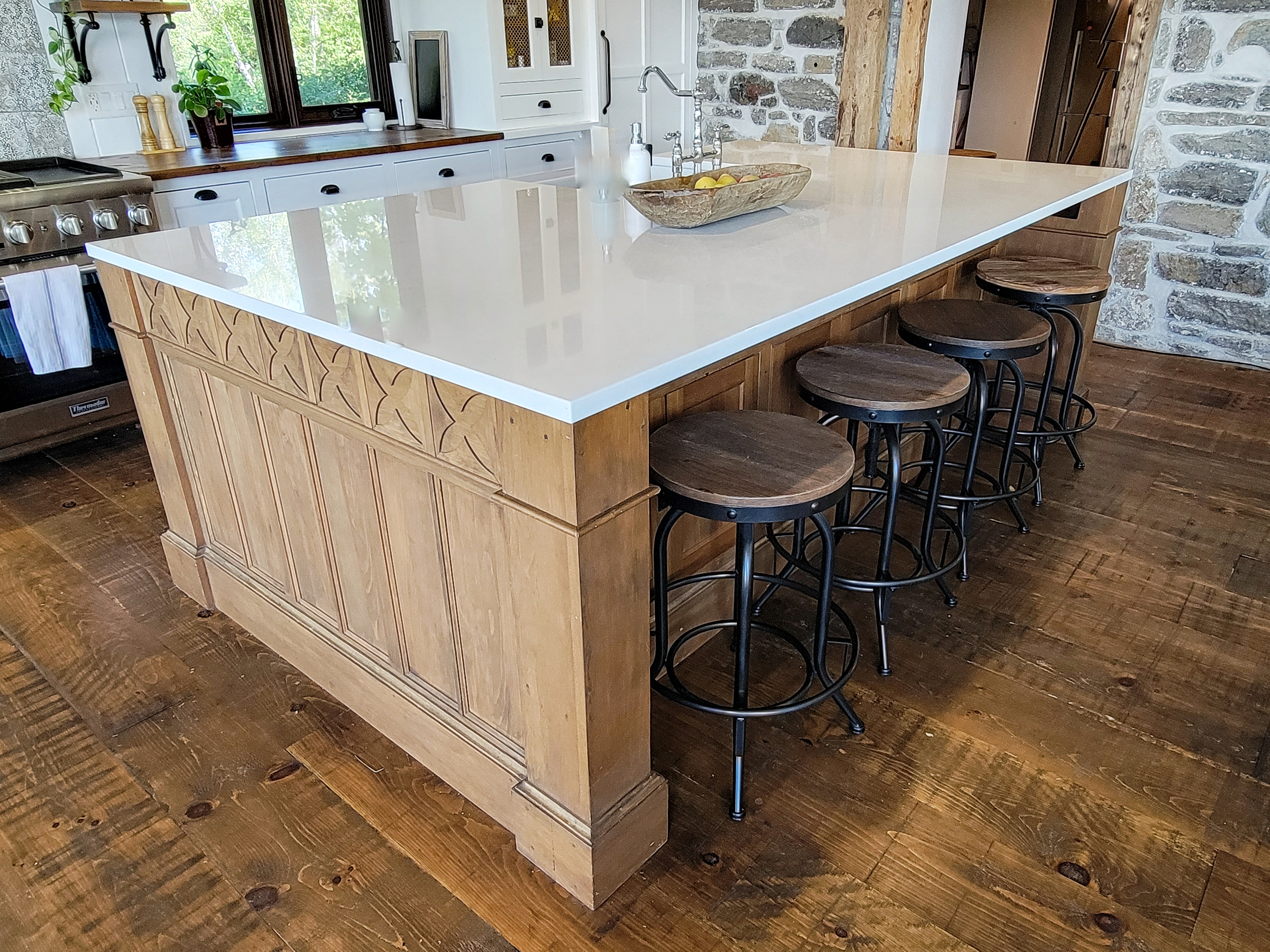 Ancestrale en pierre  de 1749