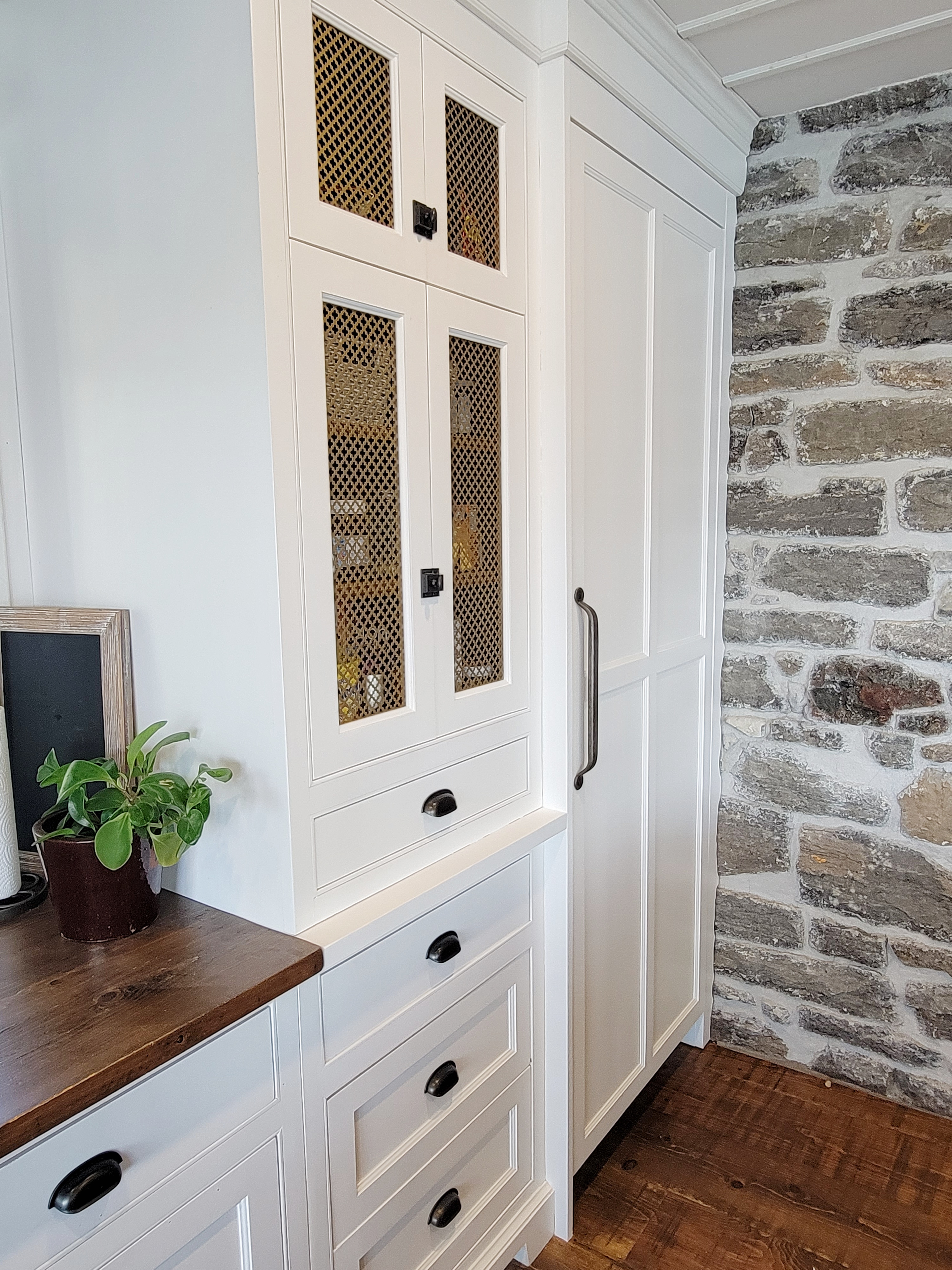 Ancestrale en pierre  de 1749