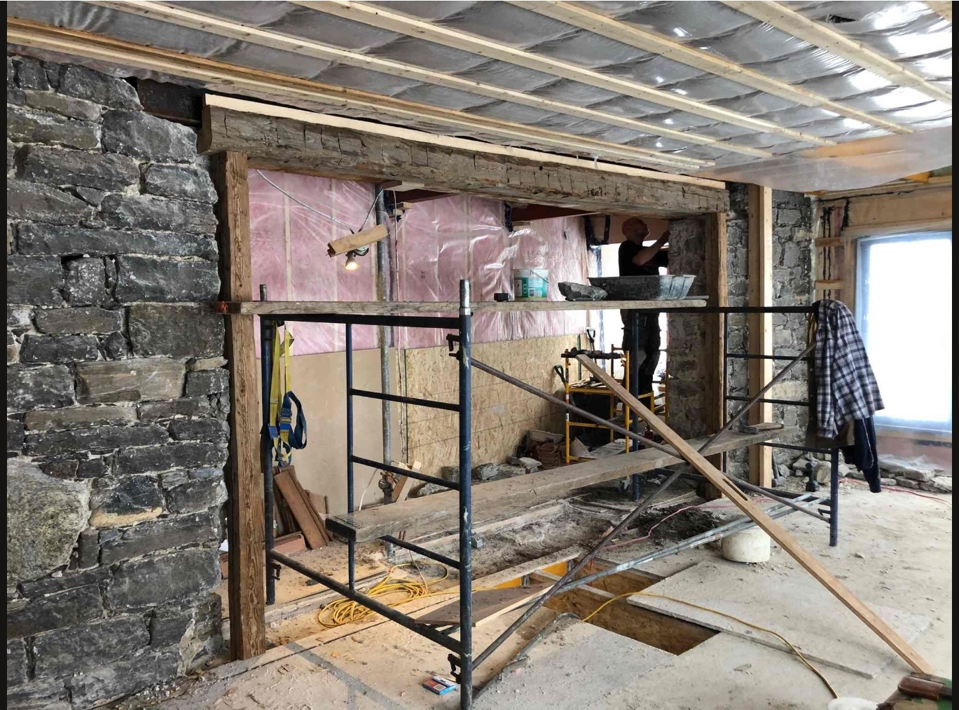 Agrandissement sur 3 étages à Laval