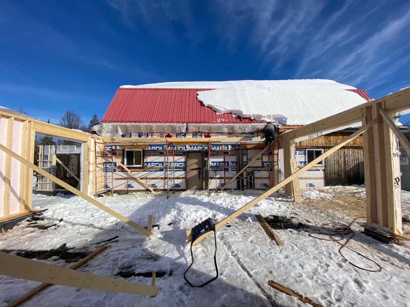 Design ''Old Barn'' à Mille-Isles