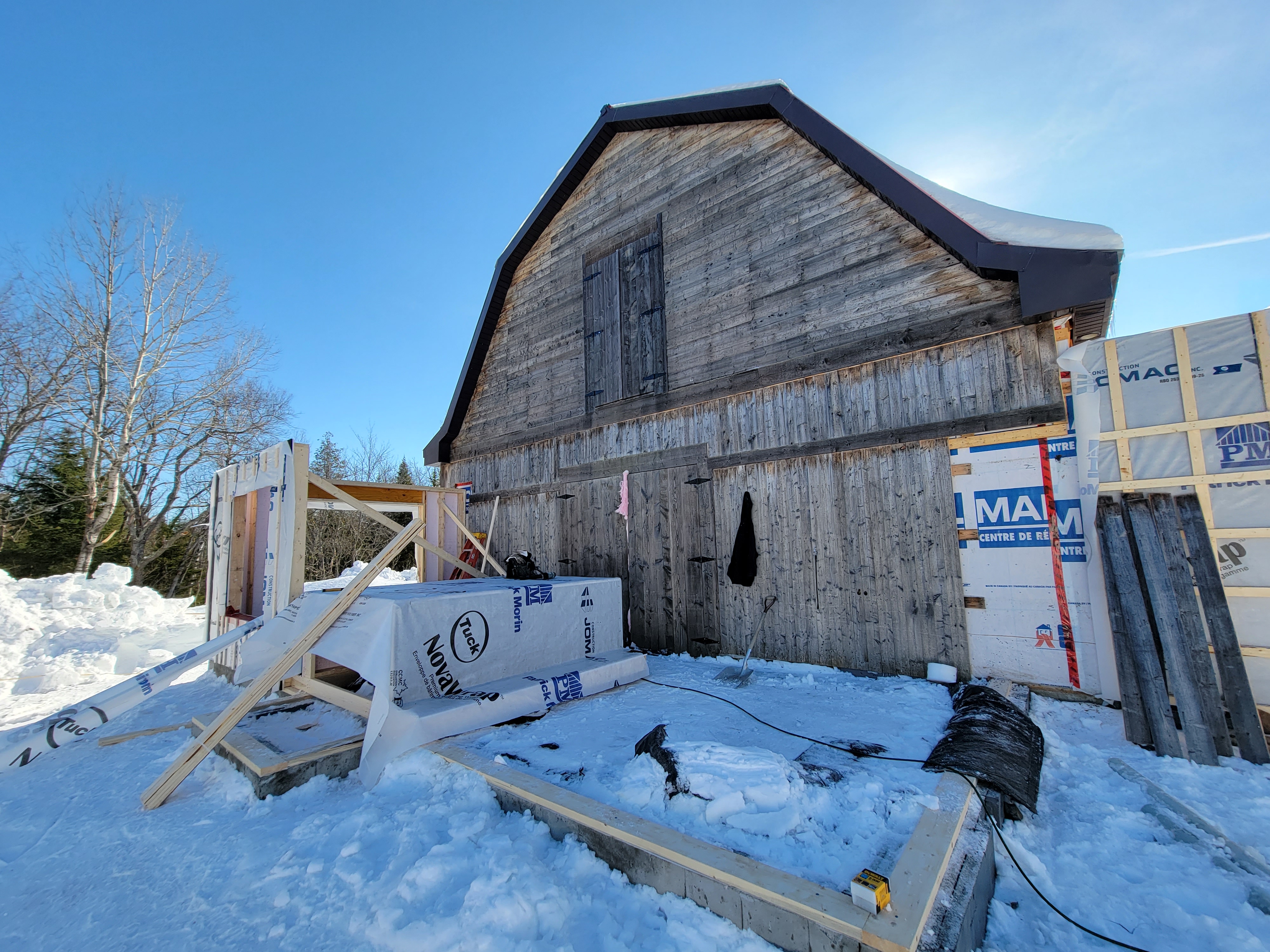 Design ''Old Barn'' à Mille-Isles