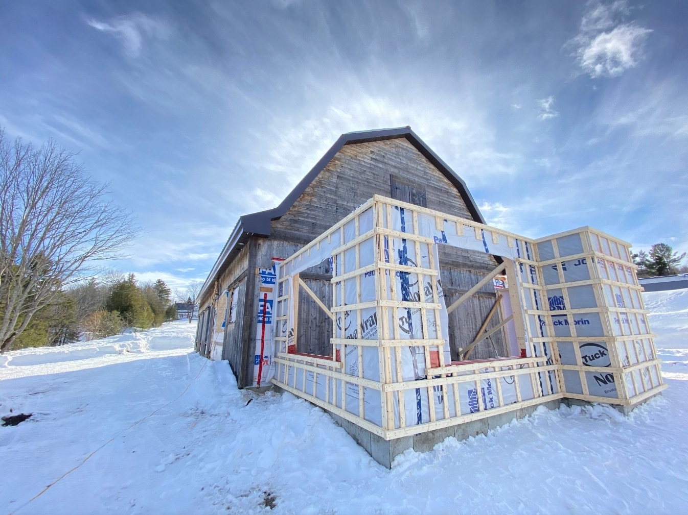 Design ''Old Barn'' à Mille-Isles