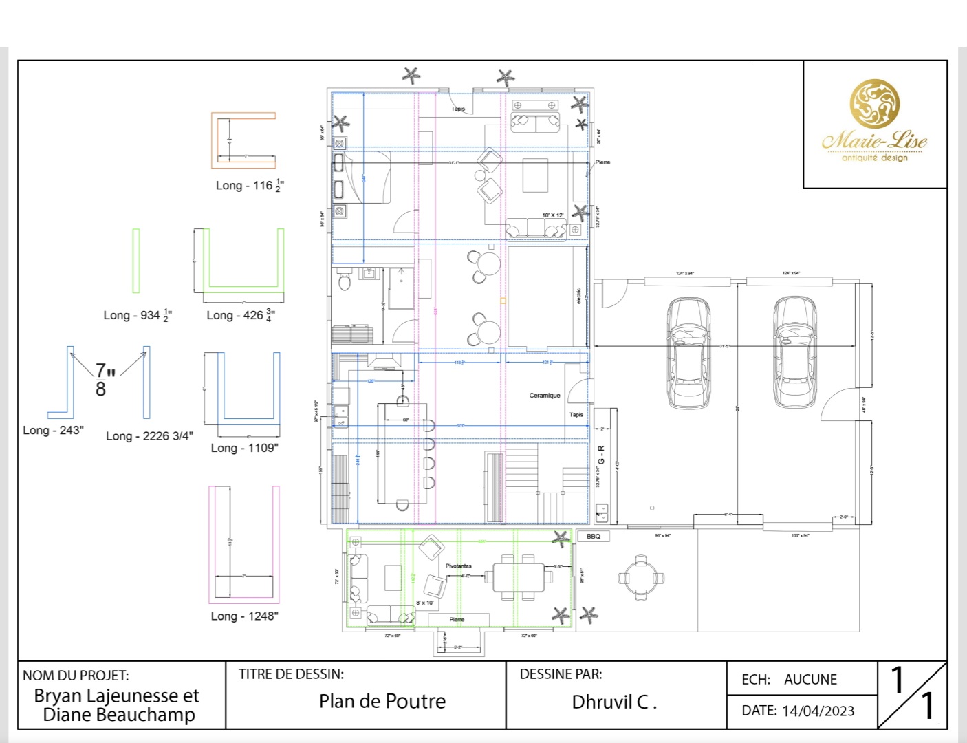 Design ''Old Barn'' à Mille-Isles