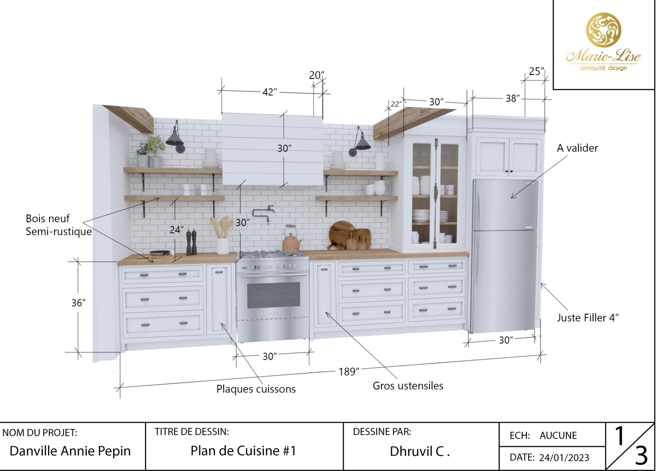 Maison ancestrale en brique à Danville