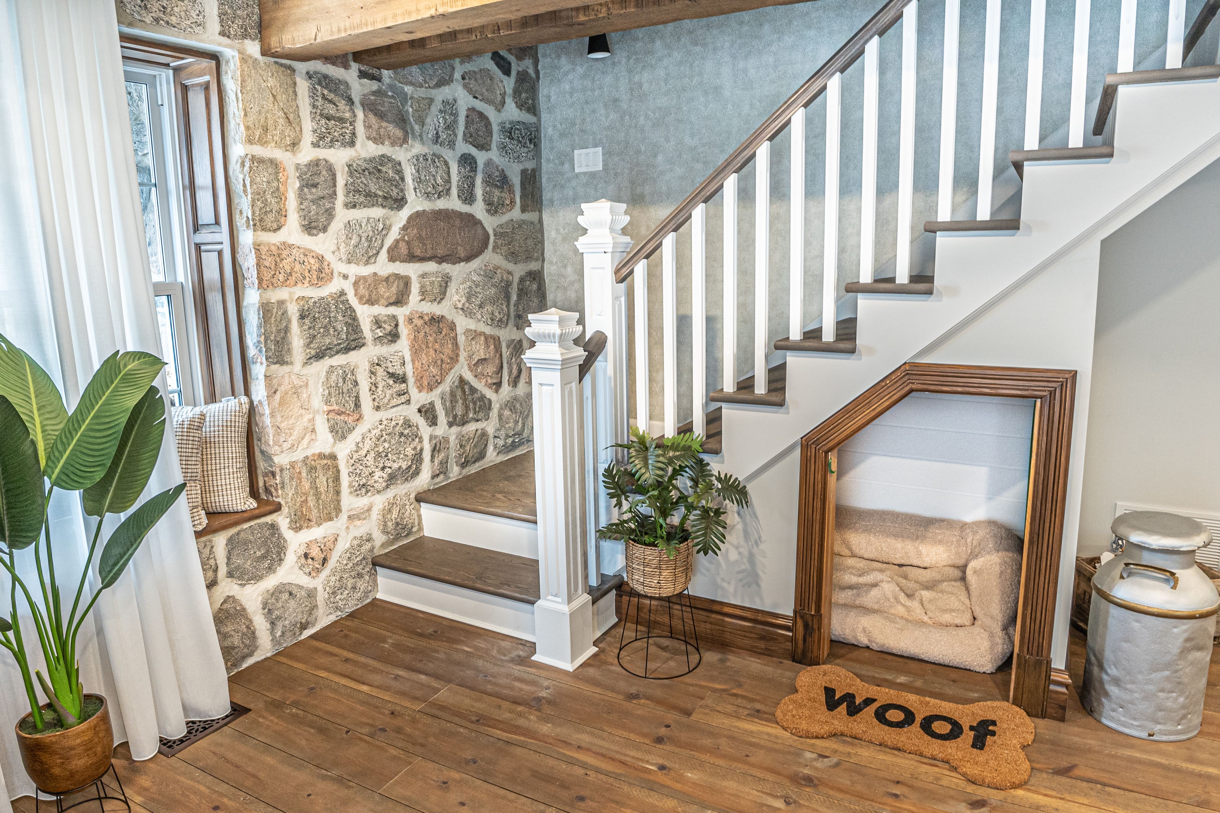 Brunissement de poutres