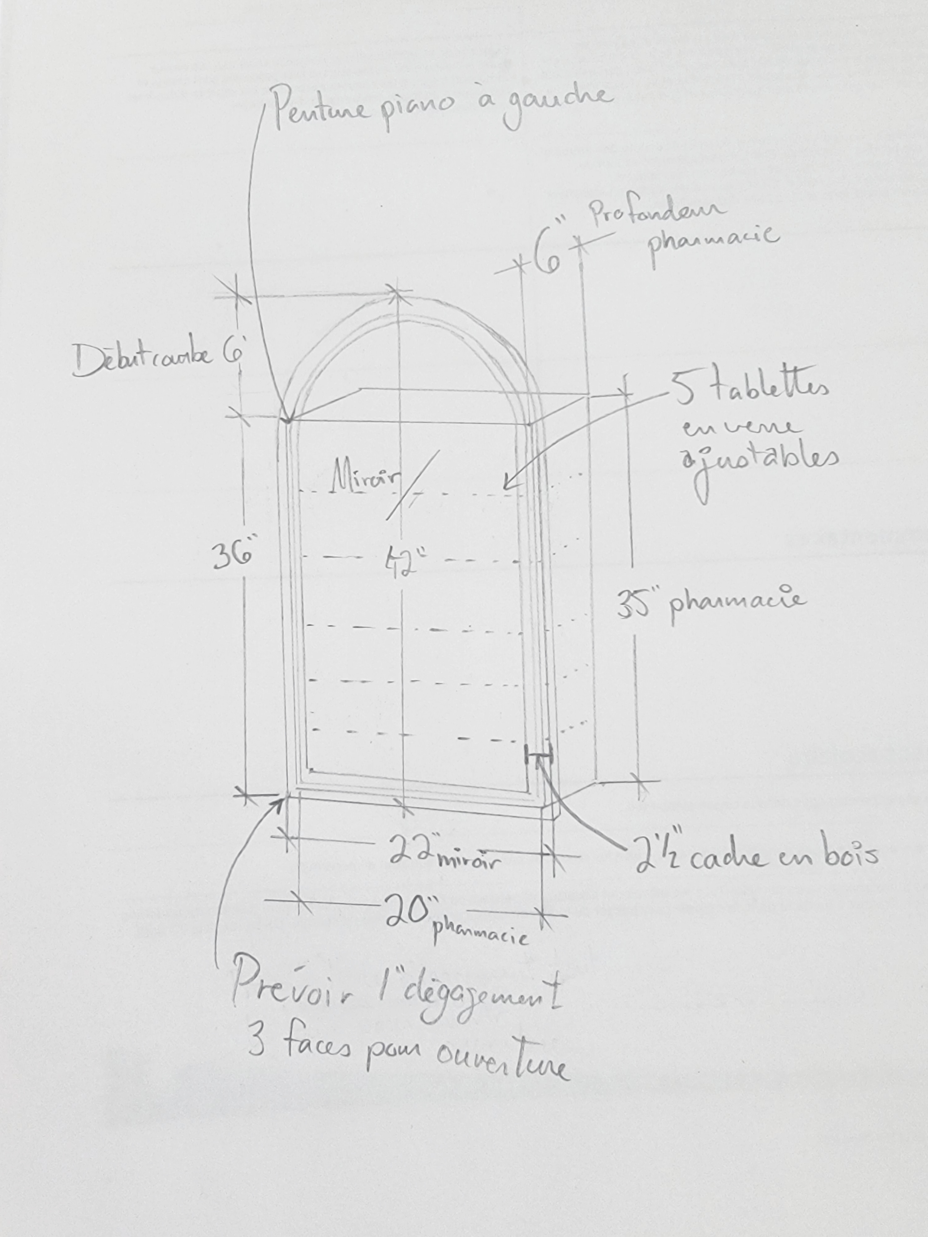 2 salles de bain neuves cachet classique
