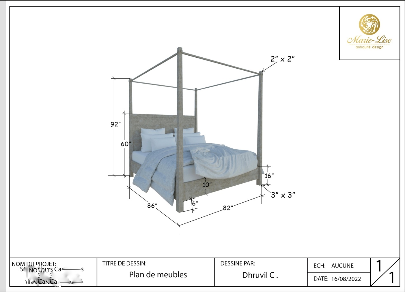 Bord de lac style French Country