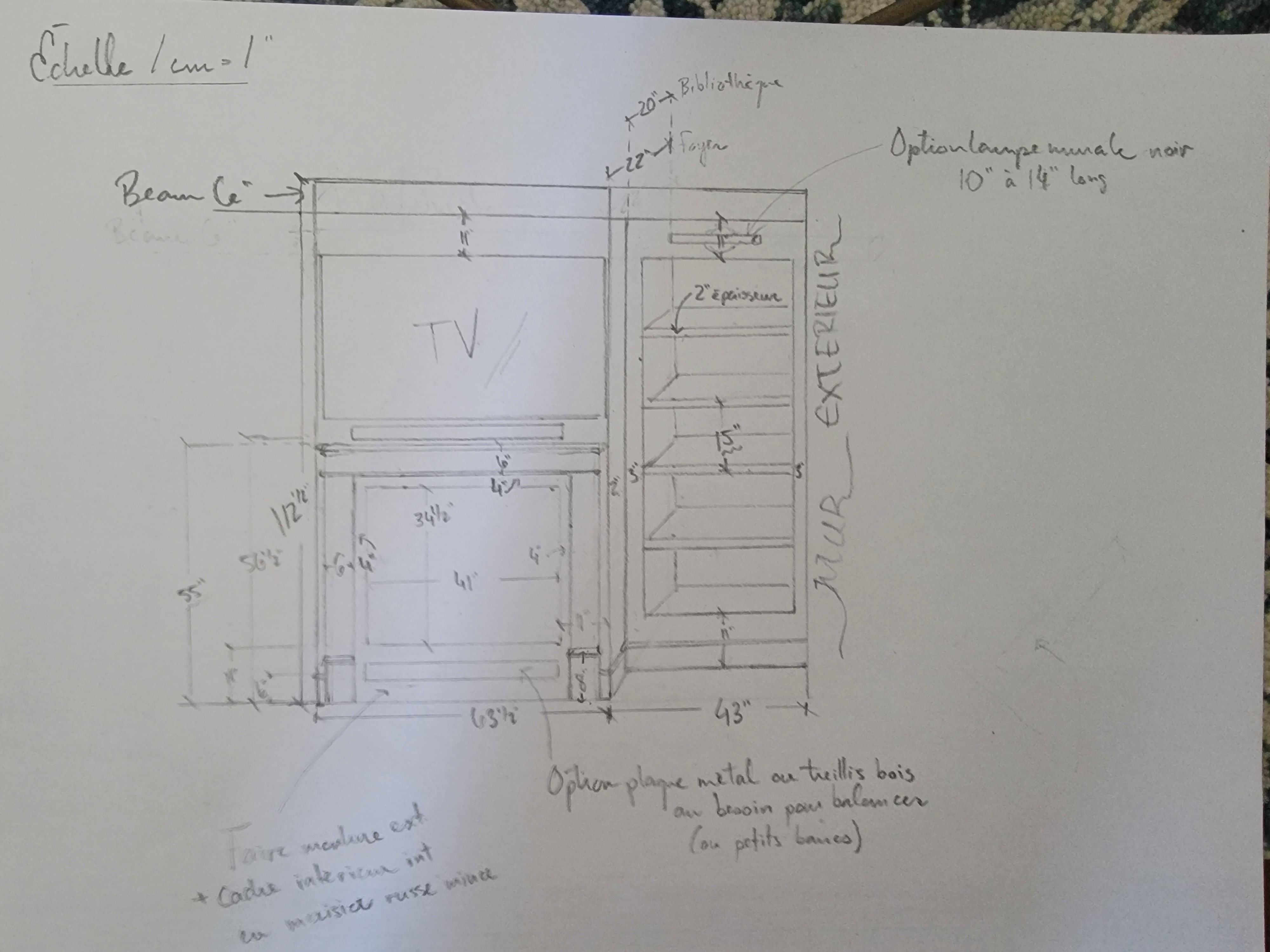 Salon rez-de-jardin avec vue sur le lac