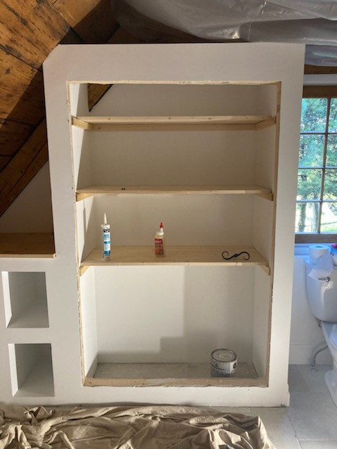 Vanité en bois antique l'Acadie