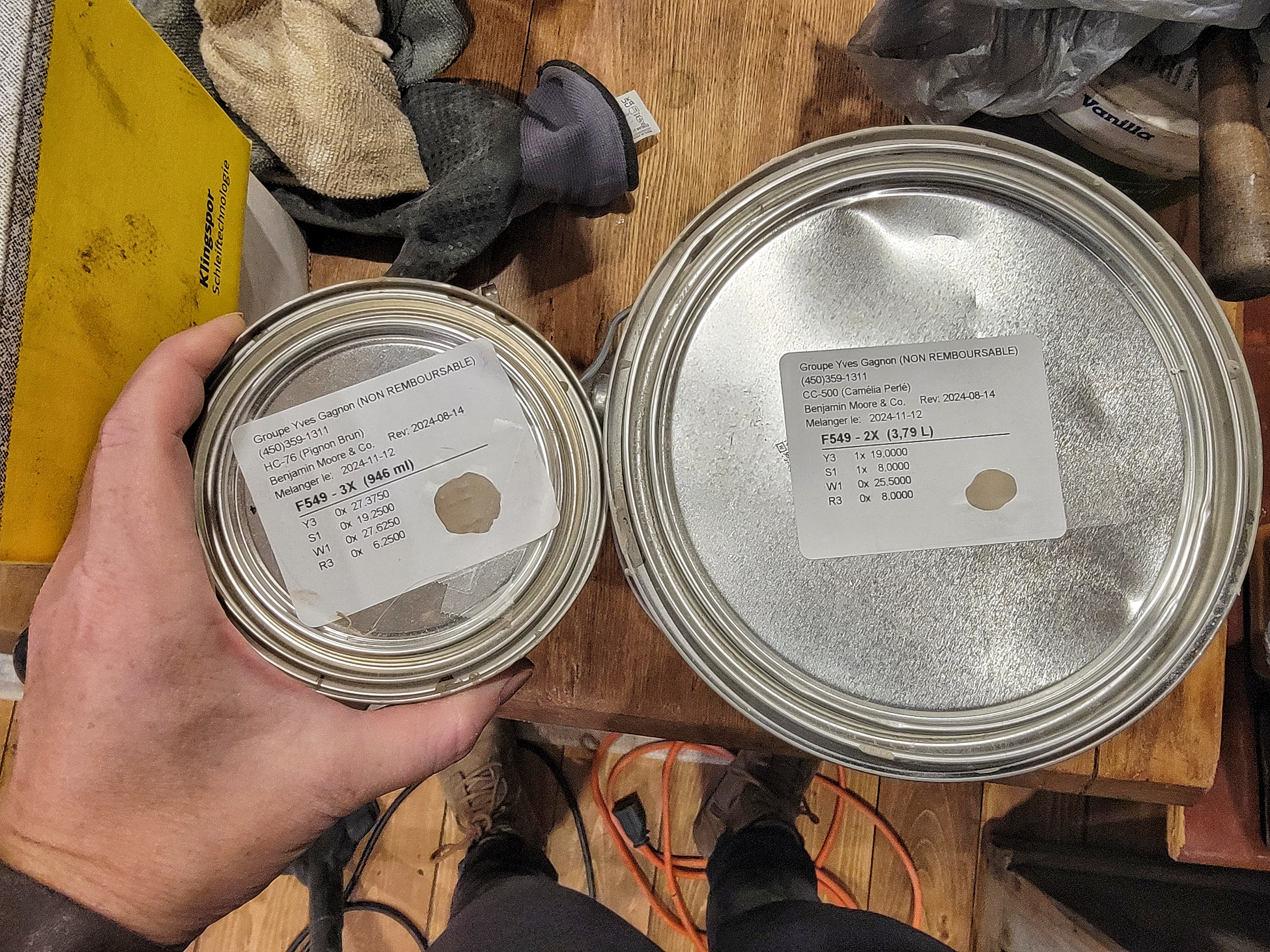 Restauration d'un escalier d'ancienne écurie