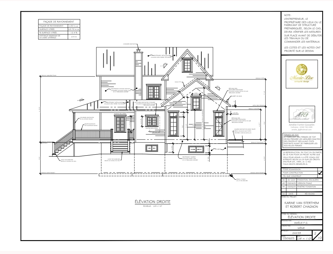 Double agrandissement maison ancestrale Beloeil
